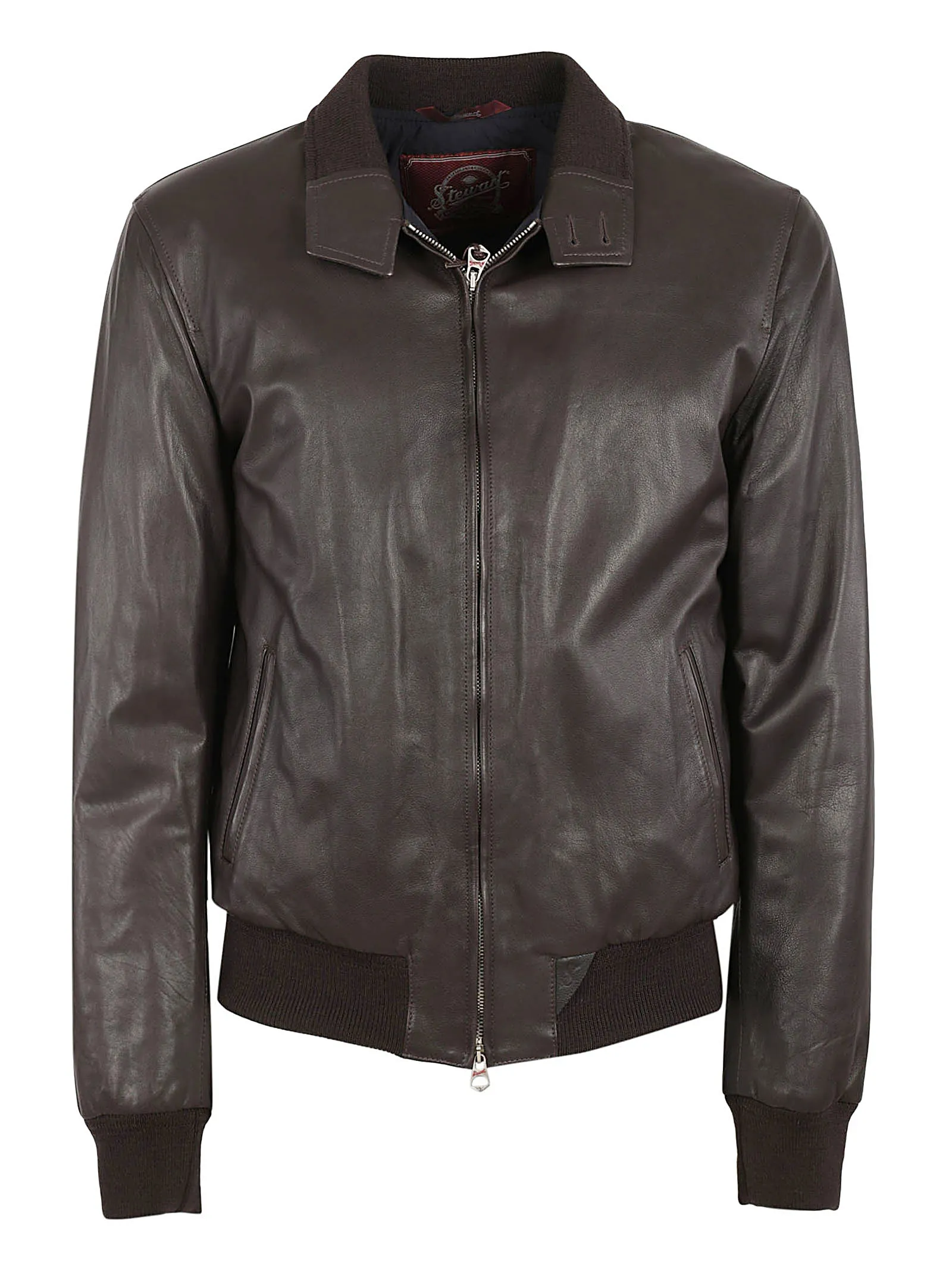 GIUBBINO PELLE STEWART UOMO GTDU180SPNCOLZF00070