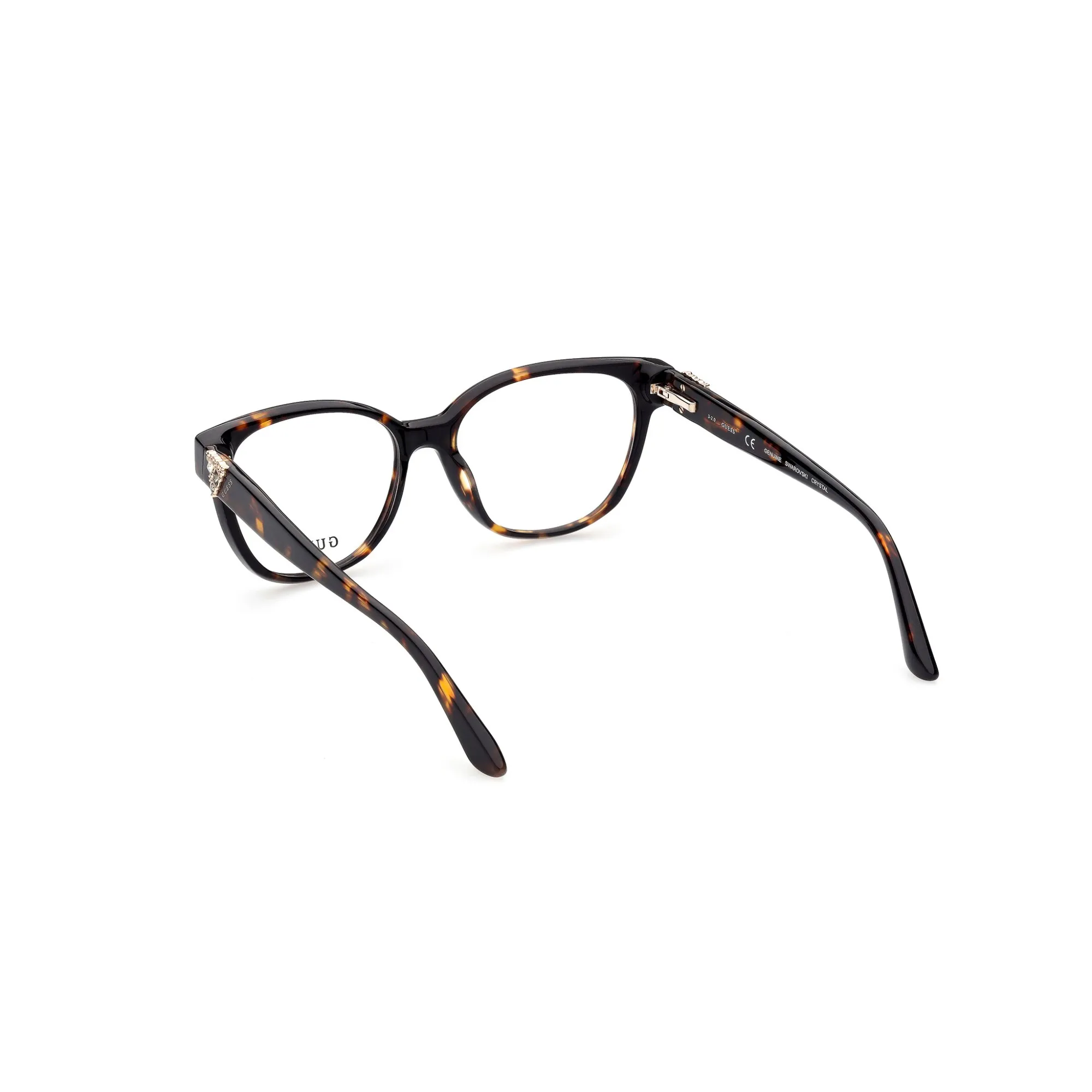   Guess GU 2855-S - 052  Havana Scuro | Occhiale Da Vista Donna 