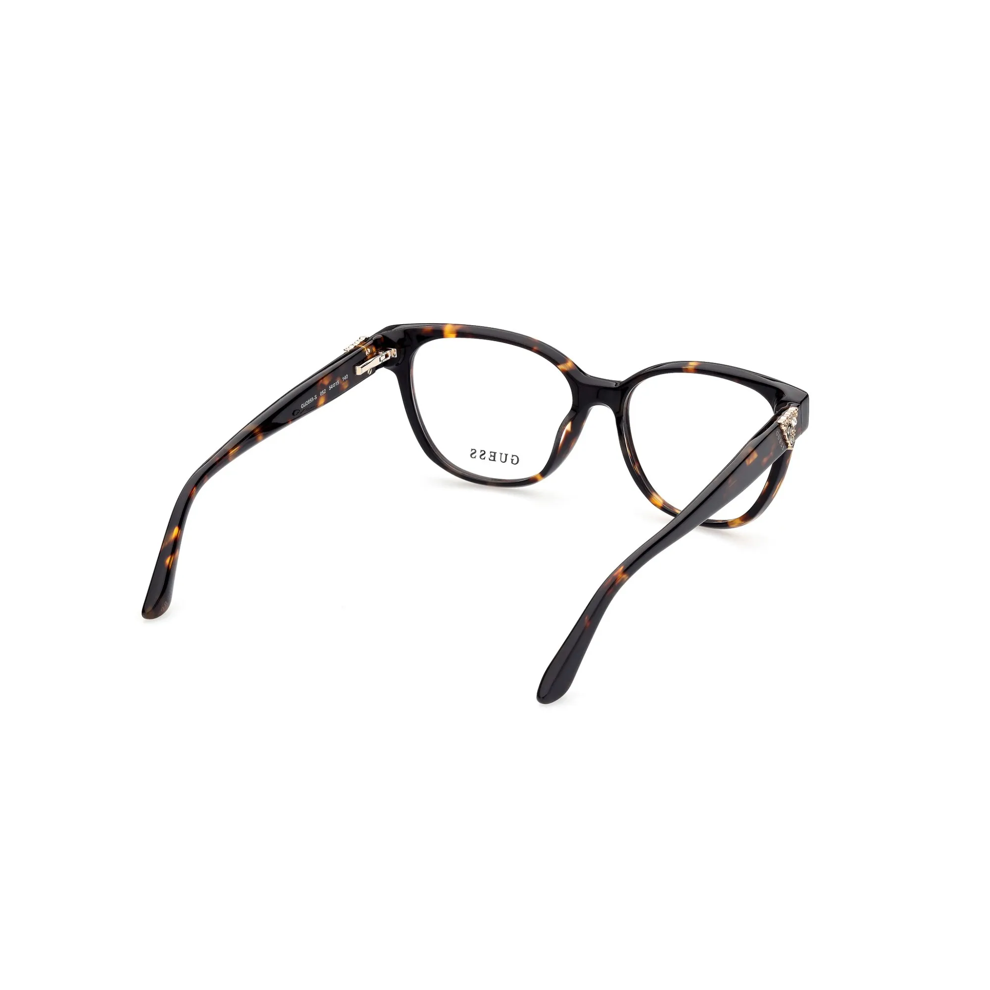   Guess GU 2855-S - 052  Havana Scuro | Occhiale Da Vista Donna 