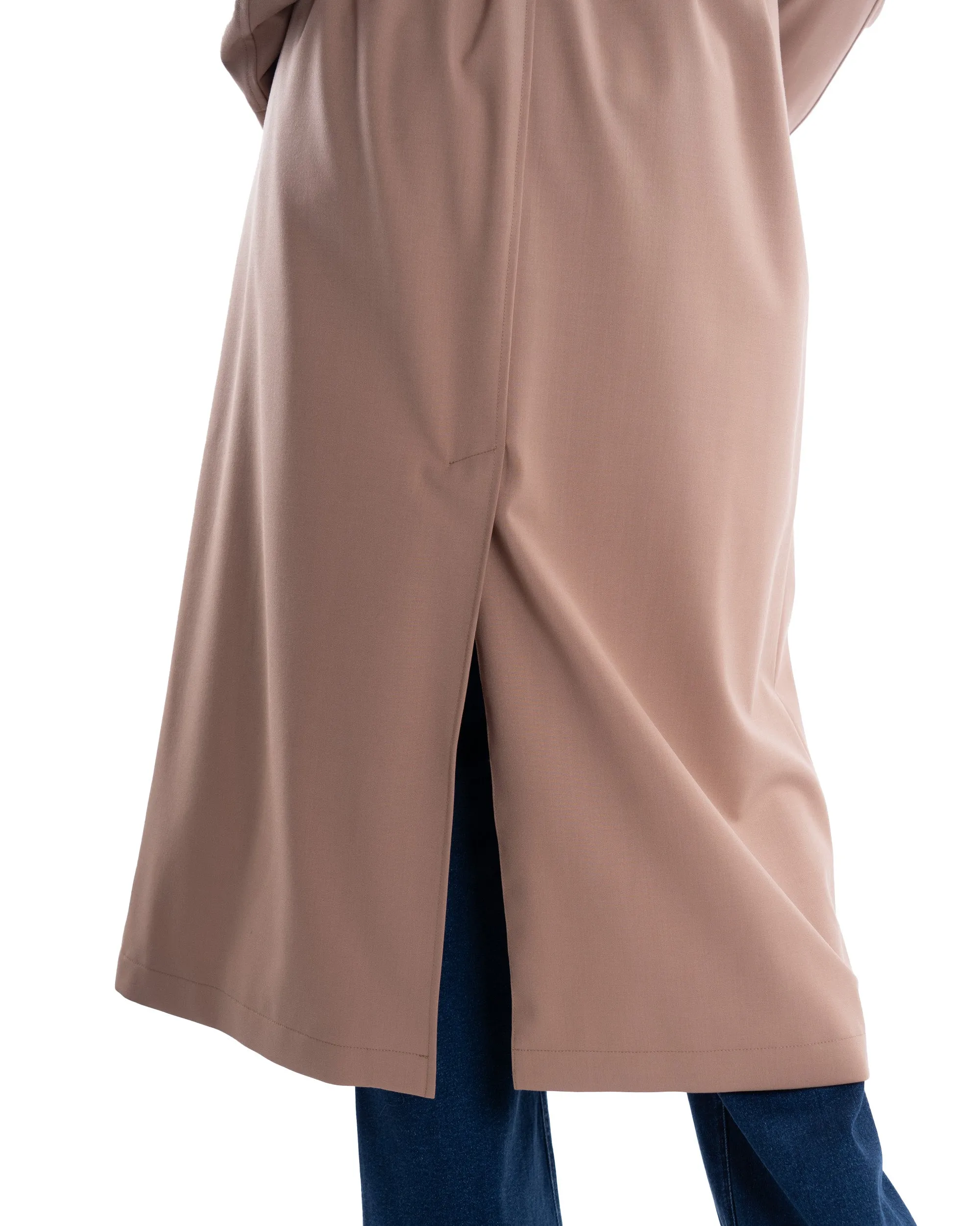 HERNO CAPPOTTO LANA TECNICO CON CINTURA