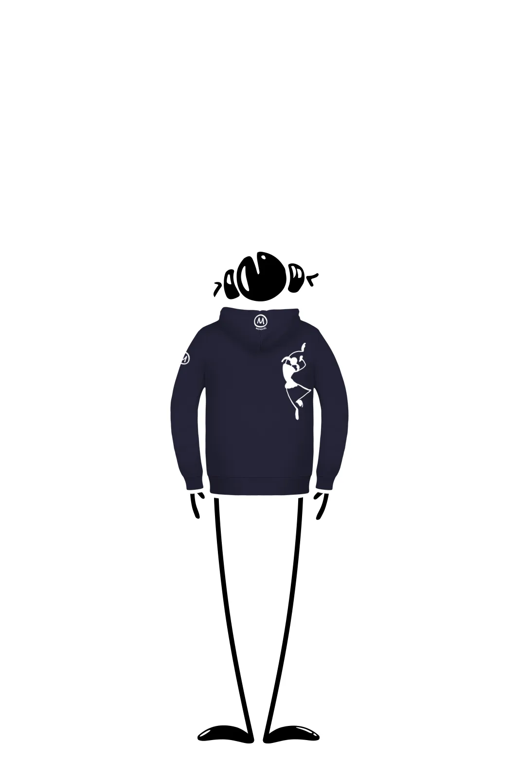 --Hoodie kids with zip “Lara” LOLA-