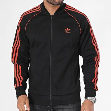 II5766 Giacca con zip nera