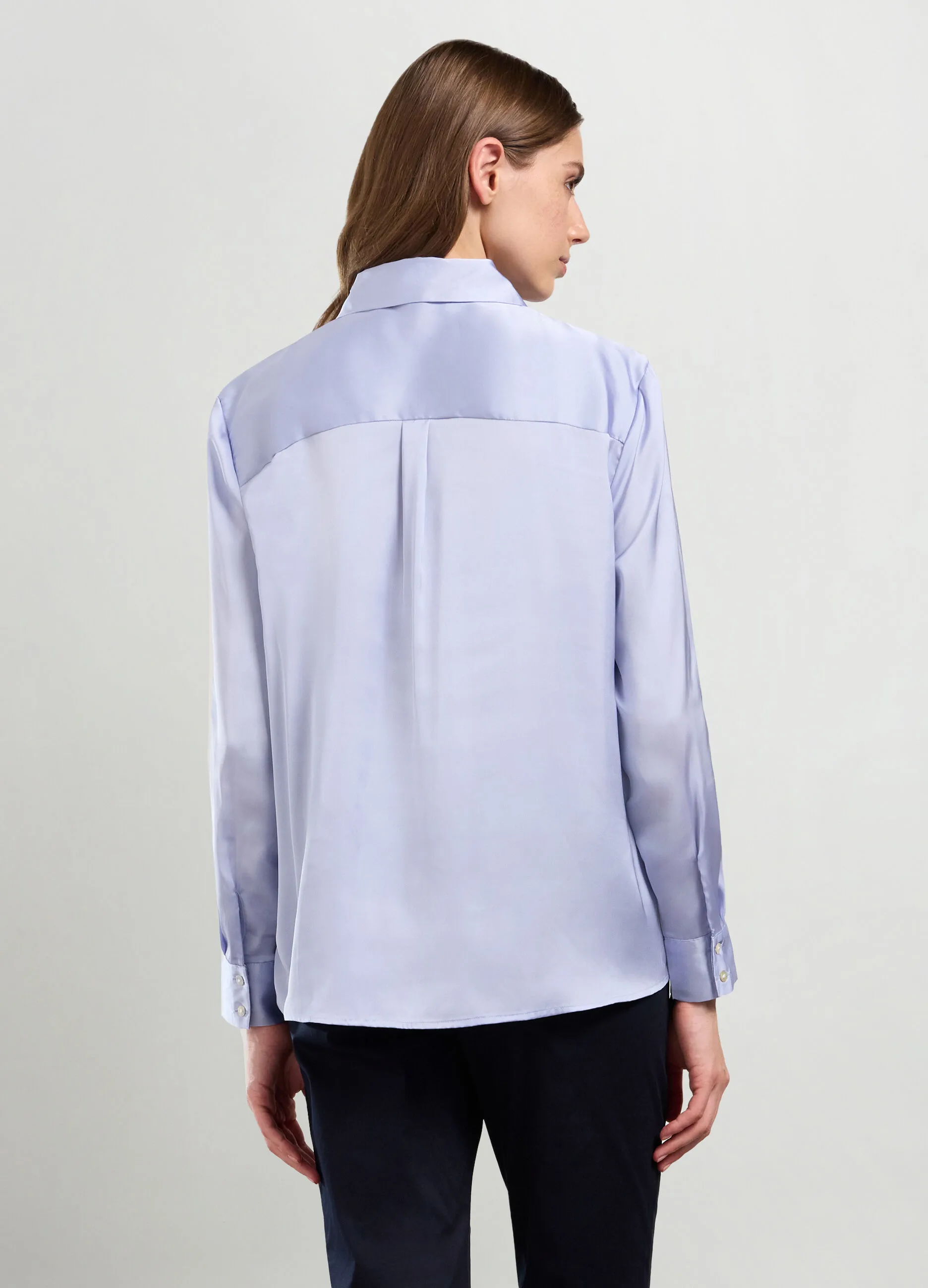IWIE  Camicia in raso donna