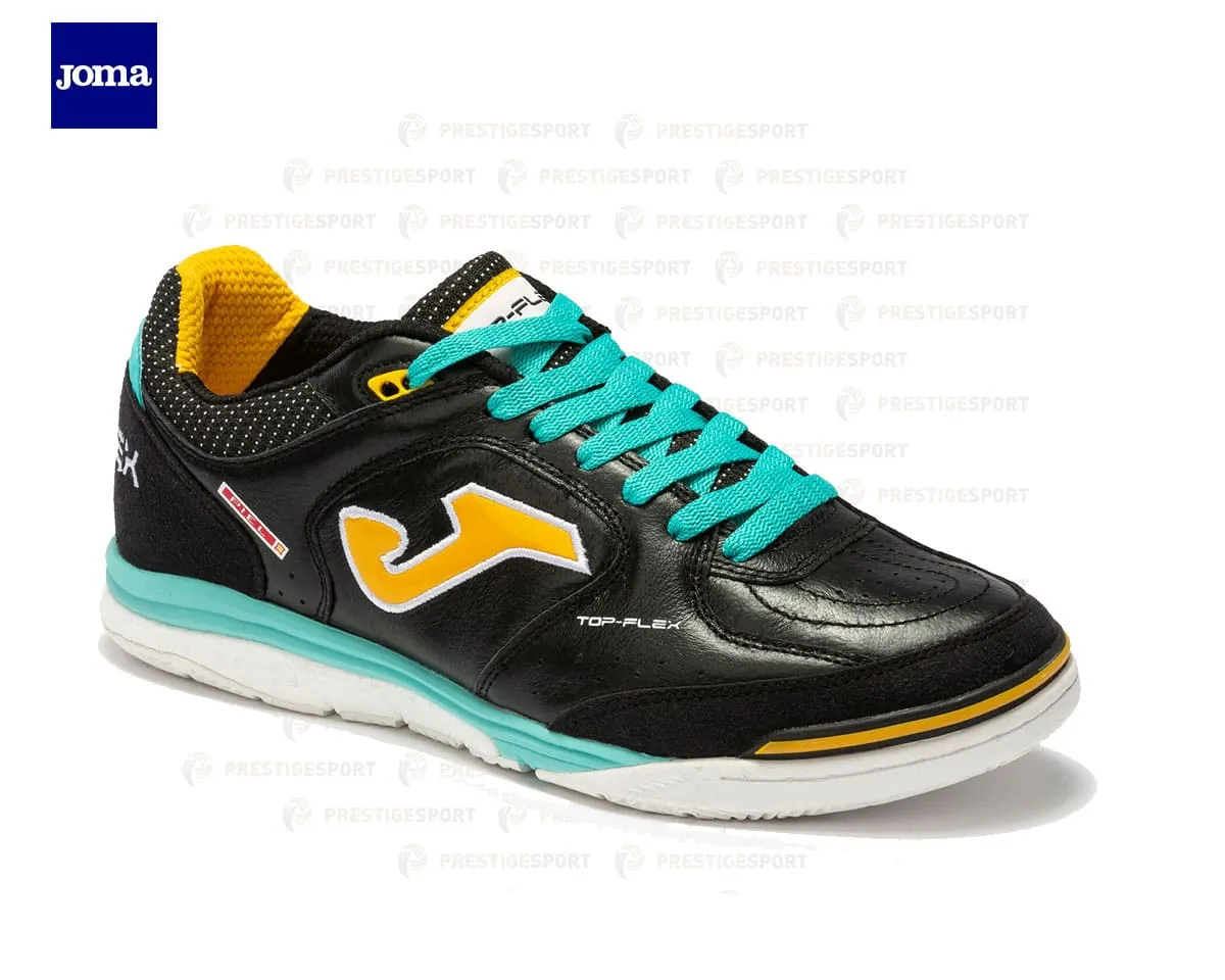 JOMA TOP FLEX REBOUND 2201 NERO TURCHESE FUTSAL