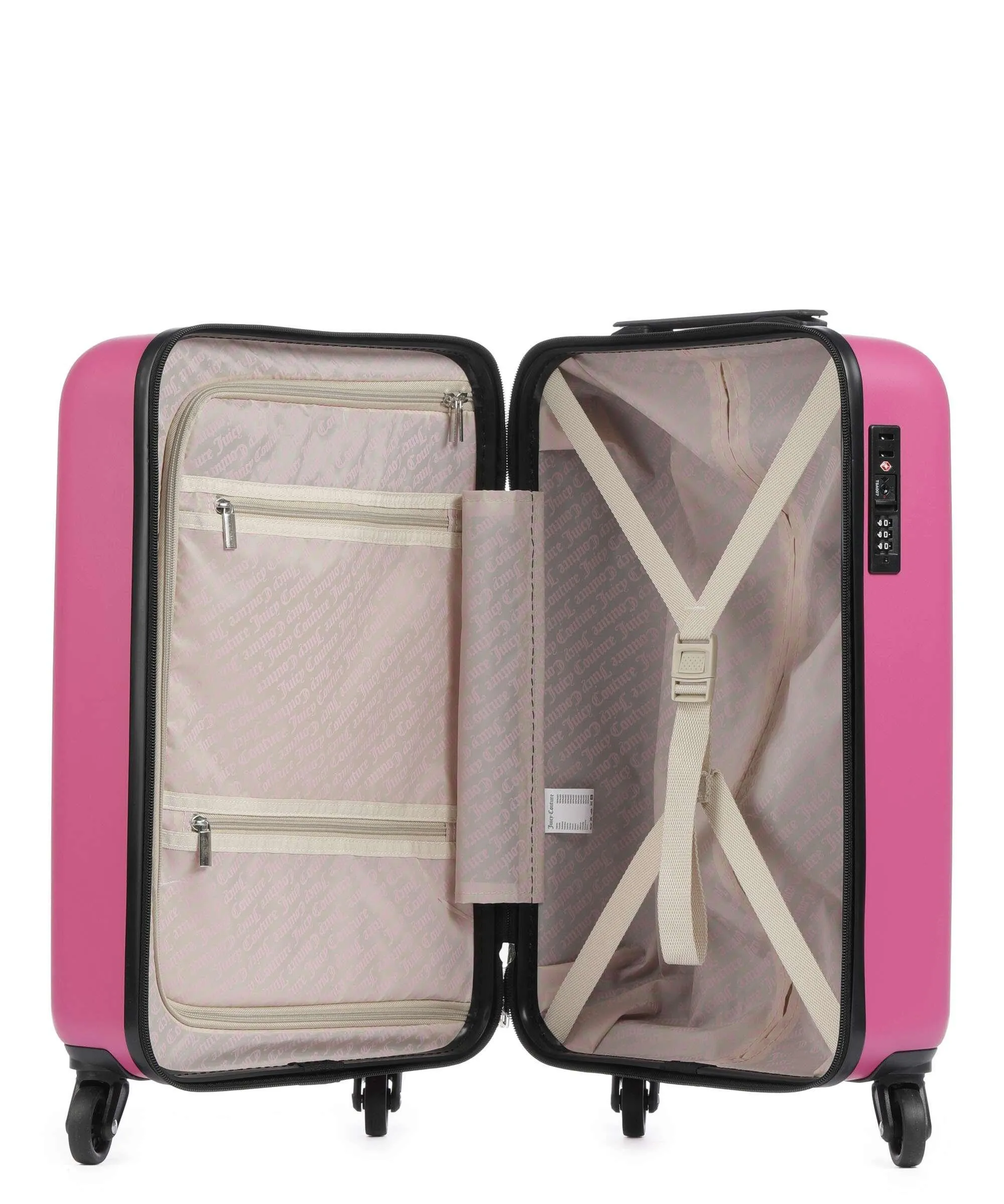  Juicy Couture CS Valigia trolley (4 ruote) pink 48 cm  