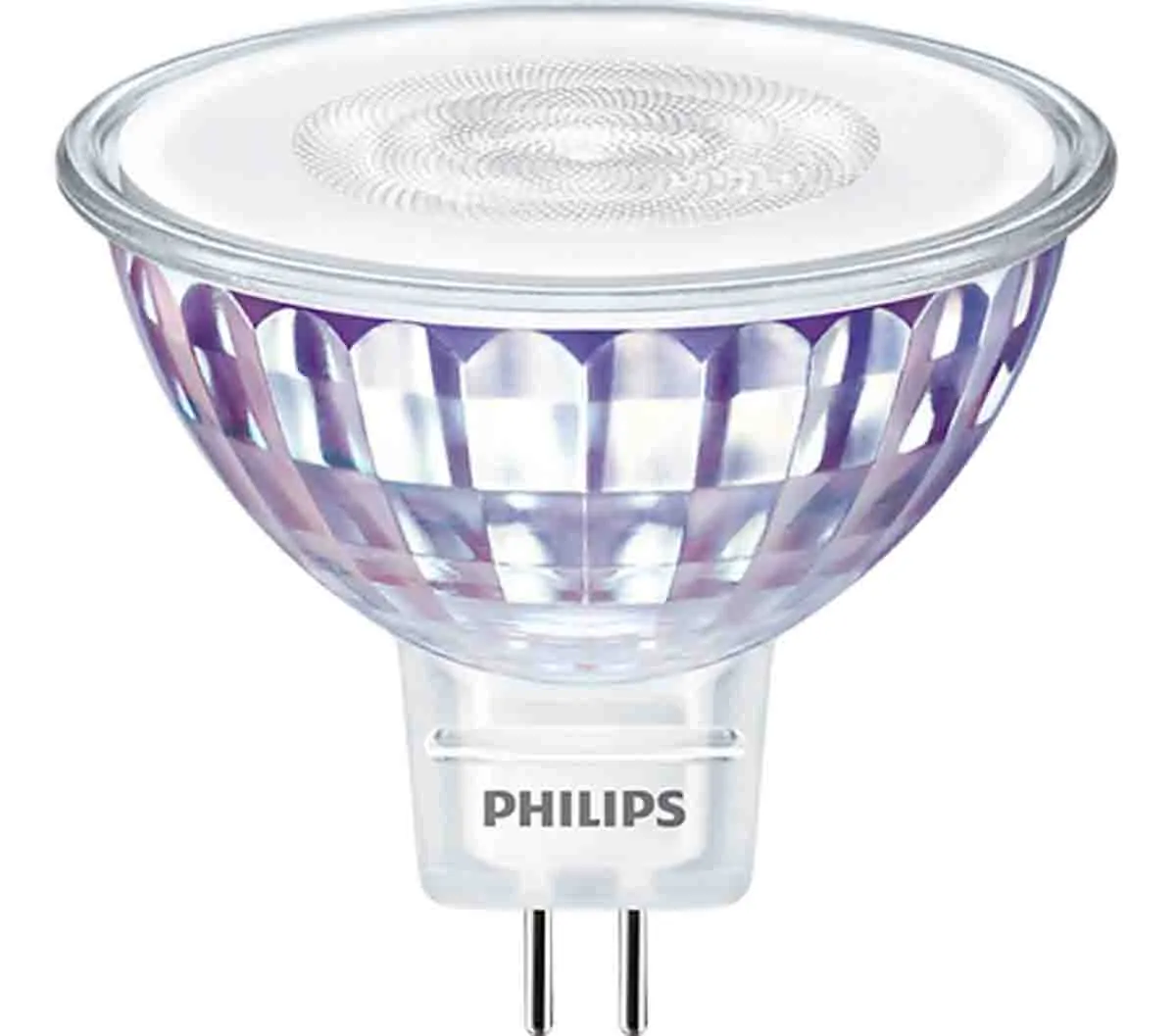 Lampada LED a riflettore Philips con base GU5.3, 12 V, 7-50 W, col. Bianco