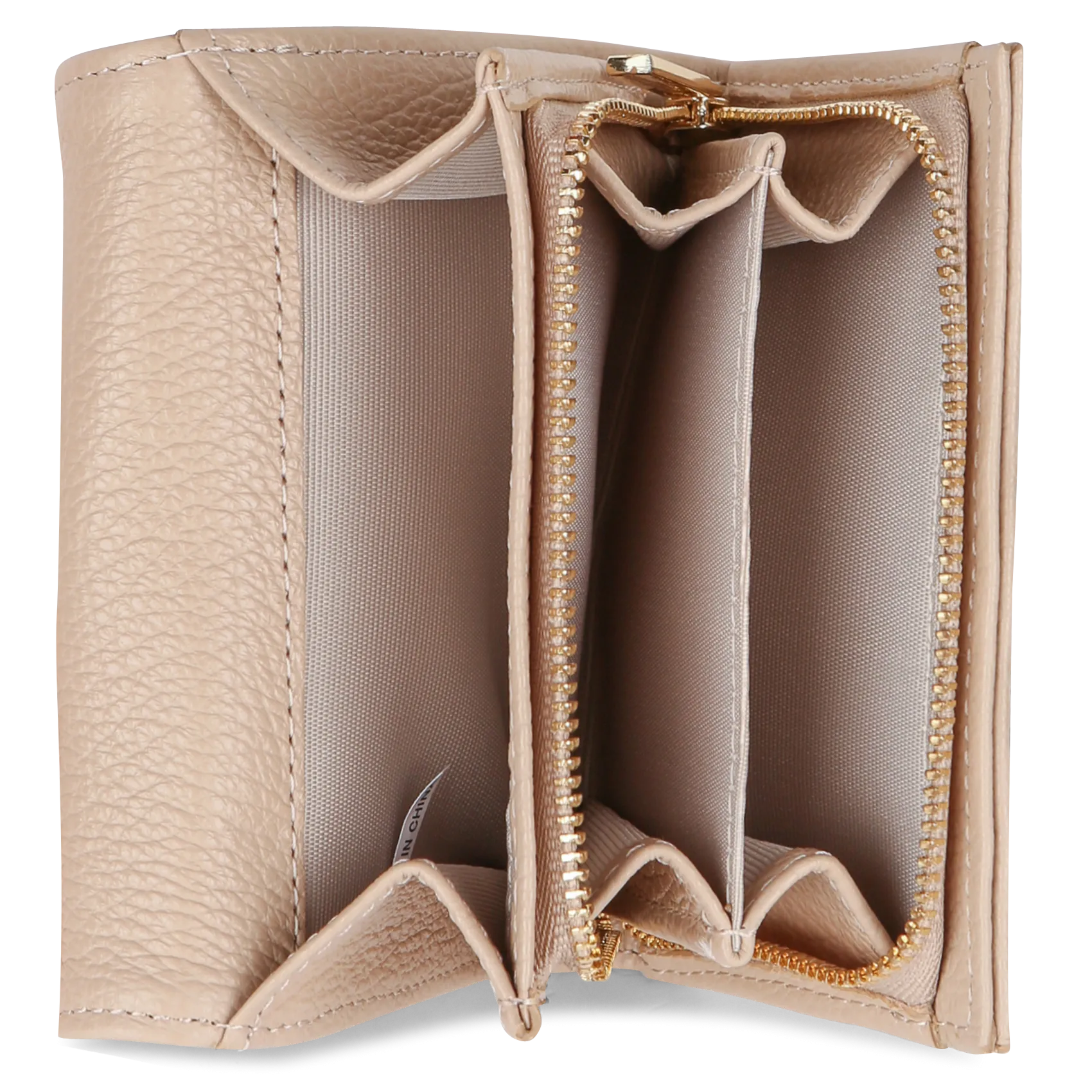  LANCASTER PARIS   DUNE - Portamonete in pelle con patella | Beige
