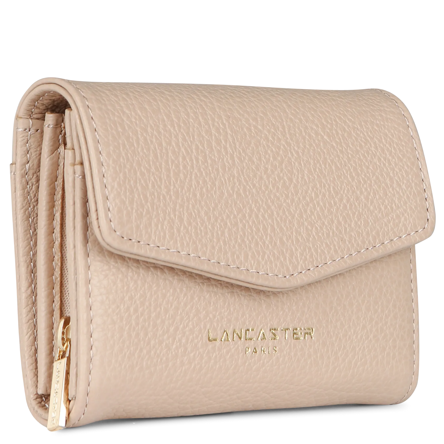  LANCASTER PARIS   DUNE - Portamonete in pelle con patella | Beige