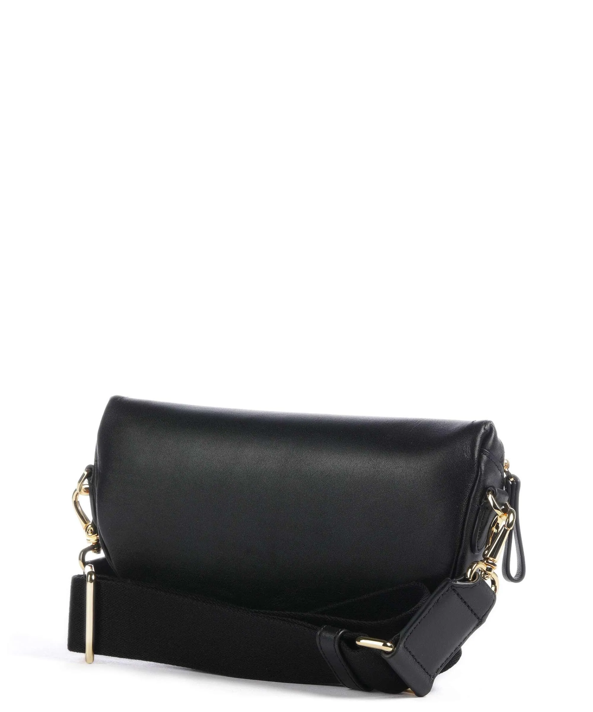  Lauren Ralph Lauren Marcy Marsupio pelle di vacchetta finemente grana nero  