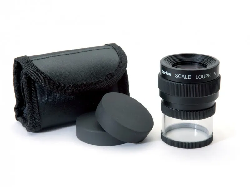 Lente di ingrandimento portatile ideal-tek, ingrandimento 7X, Ø 25mmNo