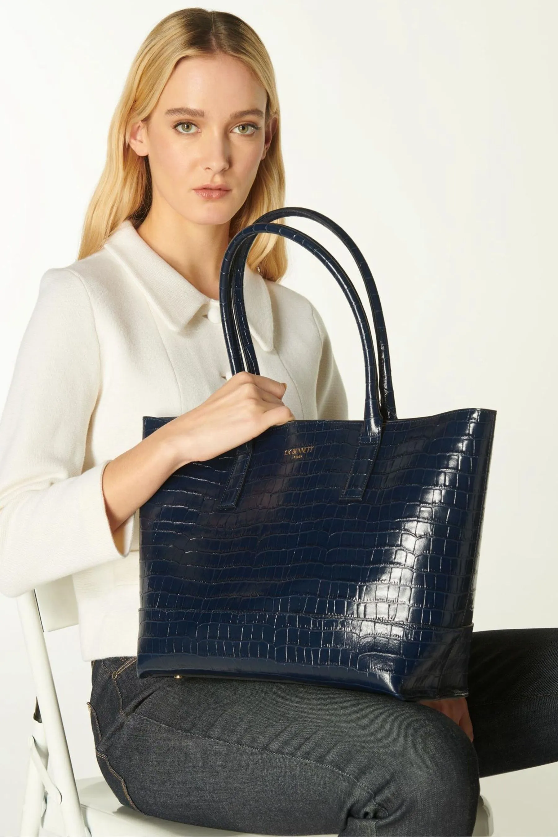 LK Bennett Simple Lacey Tote Bag    