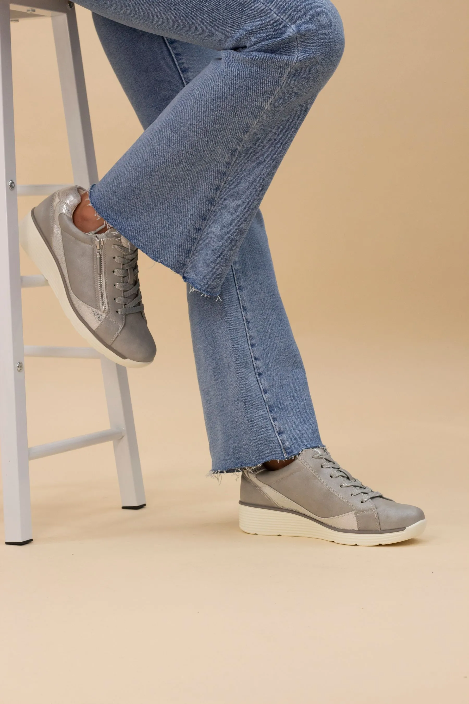 Lunar Grigio/Nero - Aubrey - Scarpe da ginnastica
