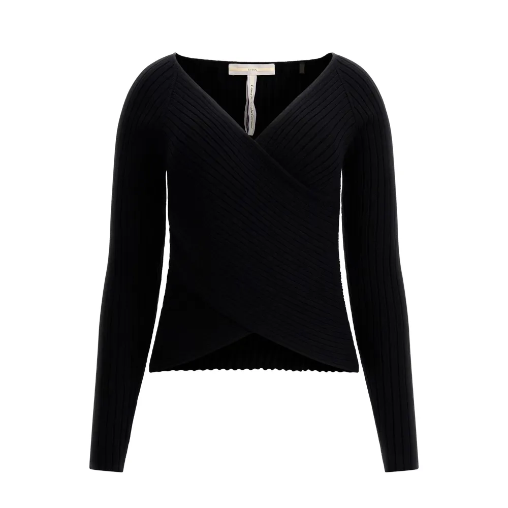 Maglione Guess incrociato sul davanti