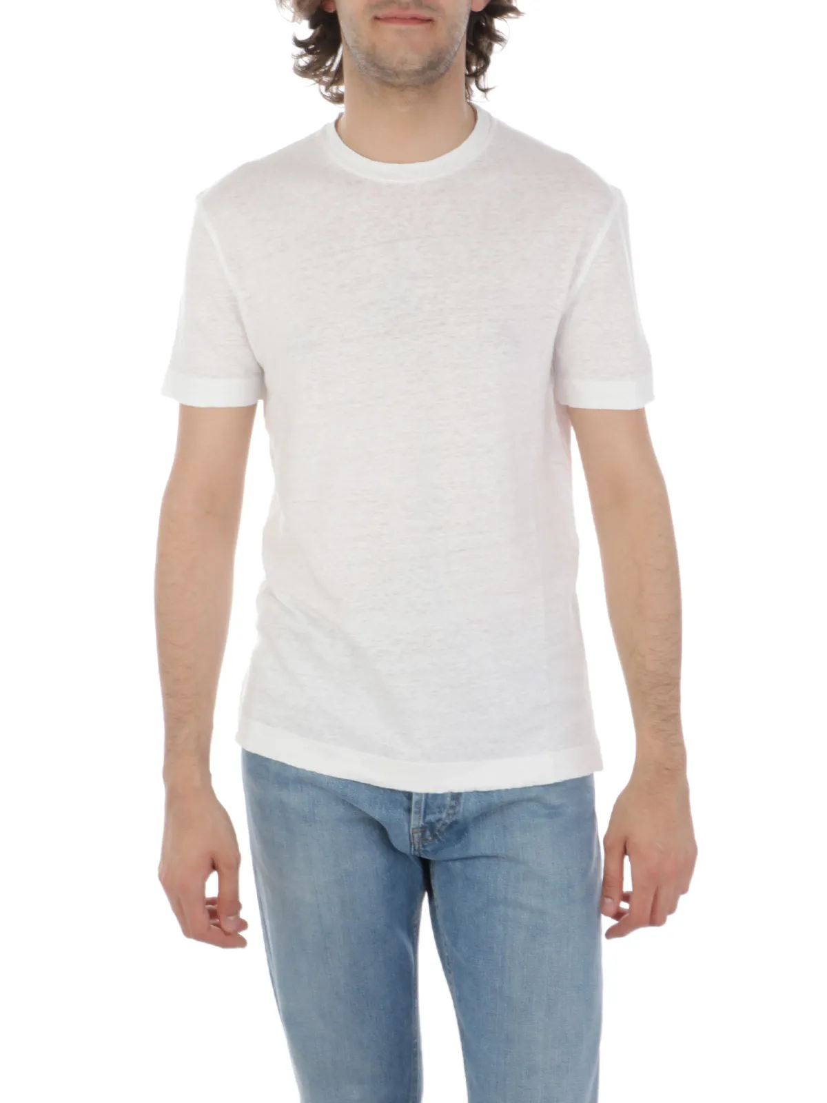 MALO ---------- T-Shirt Uomo in Lino ---------