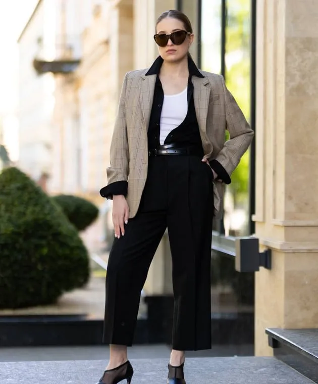 Max Mara Occhiali da sole marroni con logo EMIL EMIL