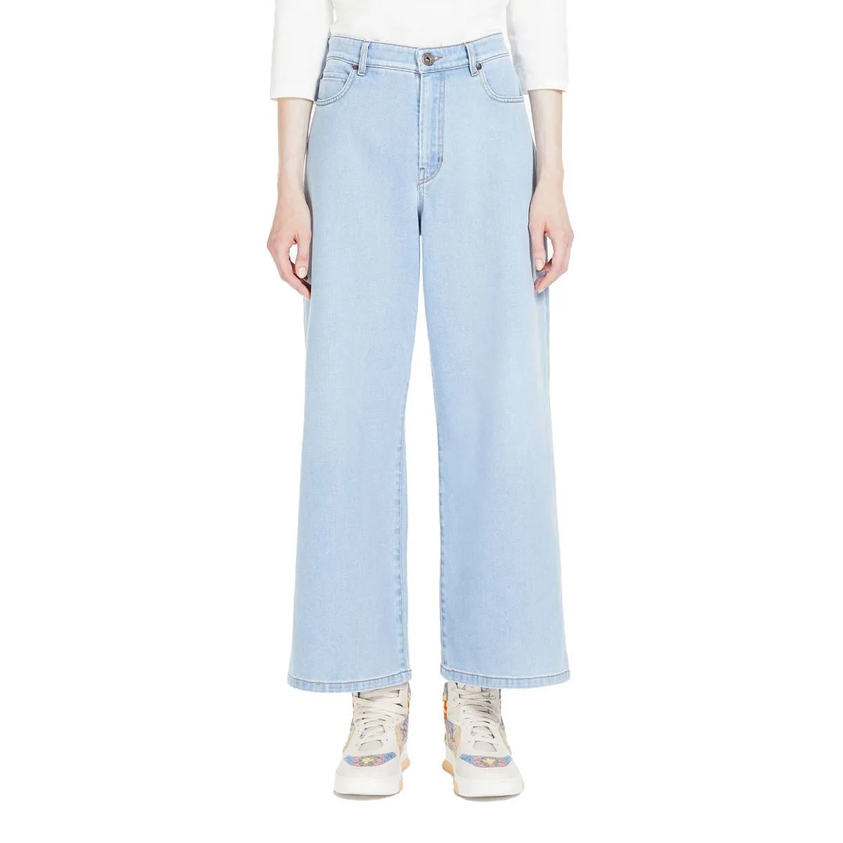      MAX MARA WEEKEND JEANS CROP HUESCA DONNA  