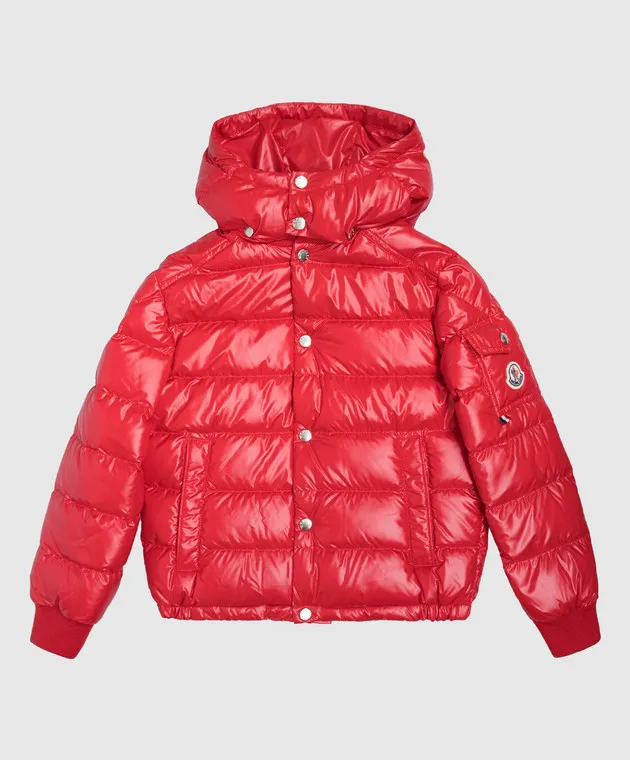 Moncler ENFANT Piumino rosso Manaem da bambino J29541A00018595ZJ810