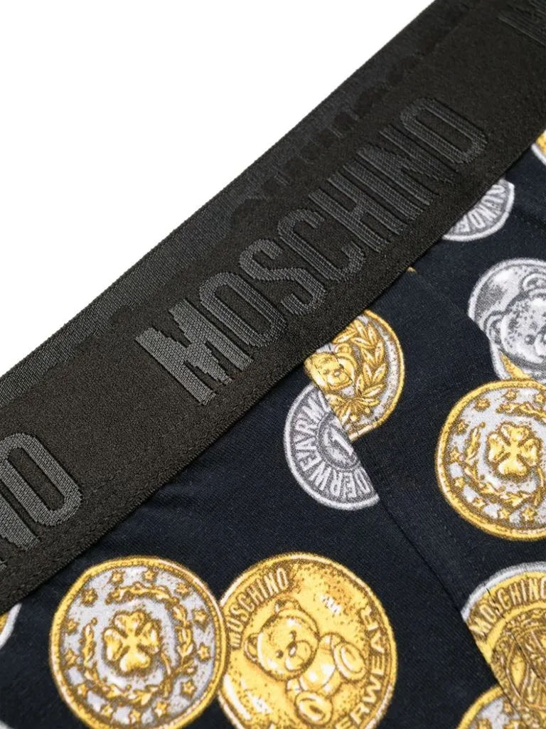 moschino underwear Boxer logo in vita