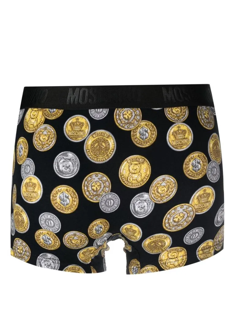 moschino underwear Boxer logo in vita