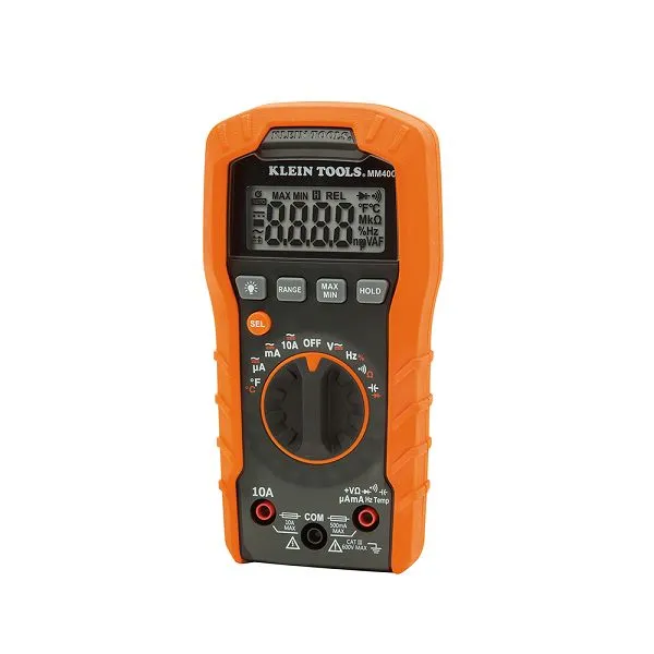Multimetro Portatile Klein Tools MM400, 600V ca, 10A ca