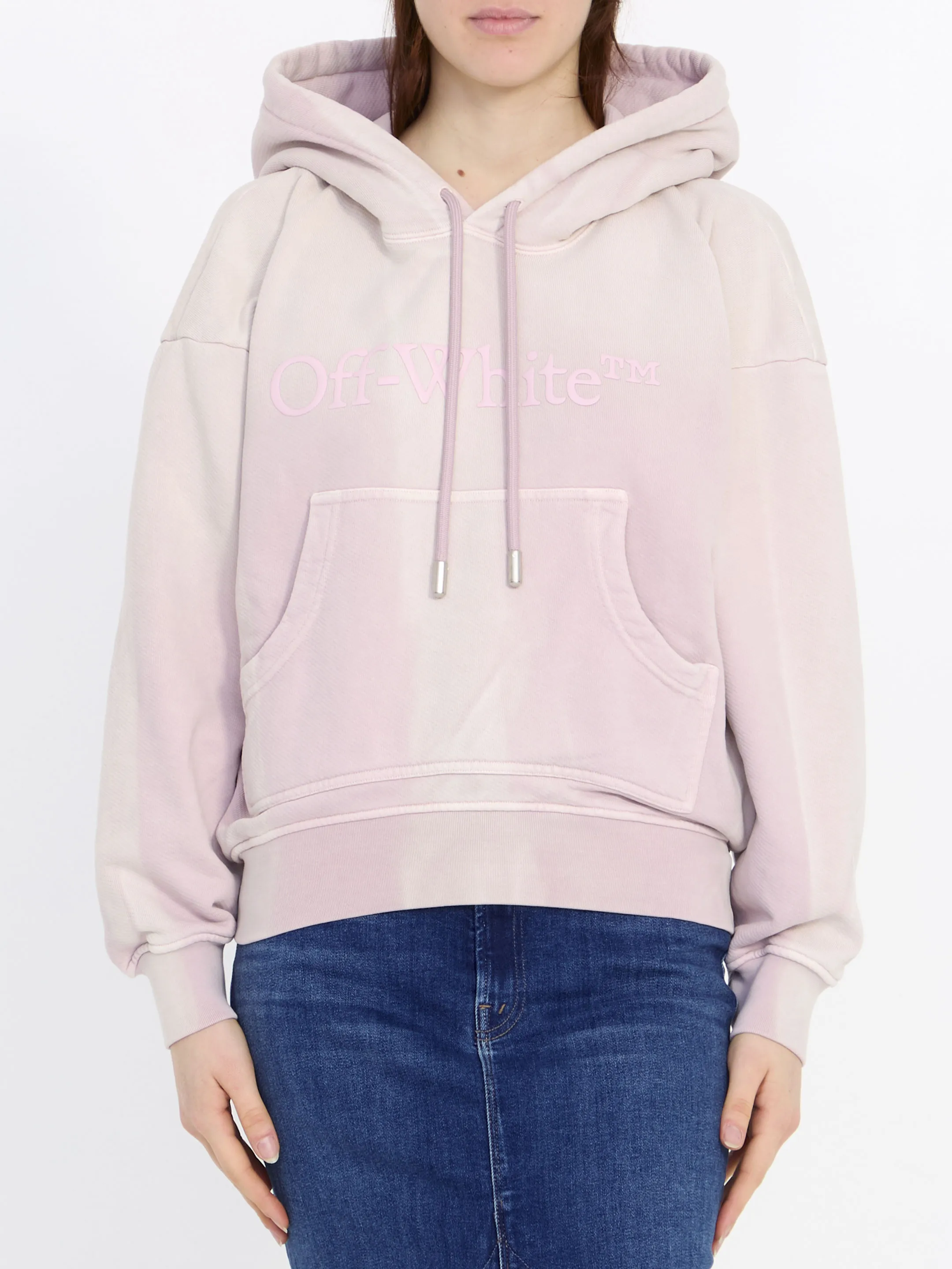 OFF WHITE    Felpa Laundry Over