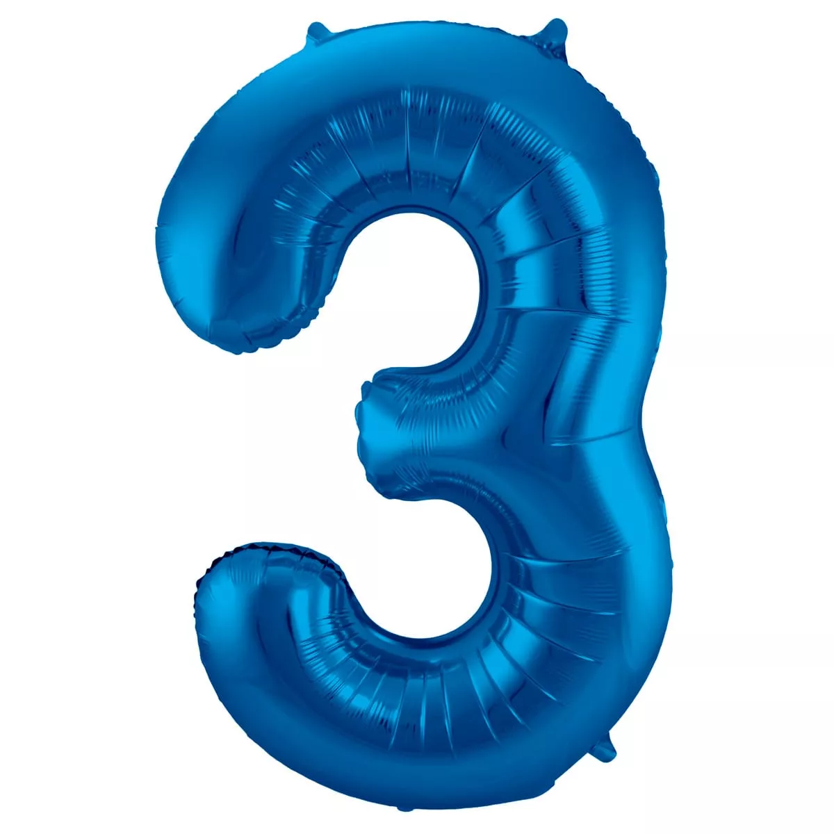 Palloncino numero 3 blu 86 cm