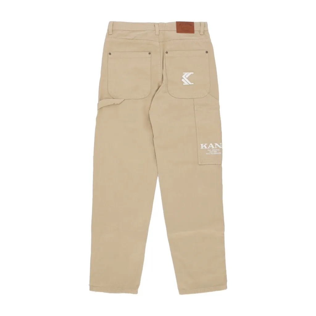 pantalone lungo uomo og washed baggy workwear pants SAND