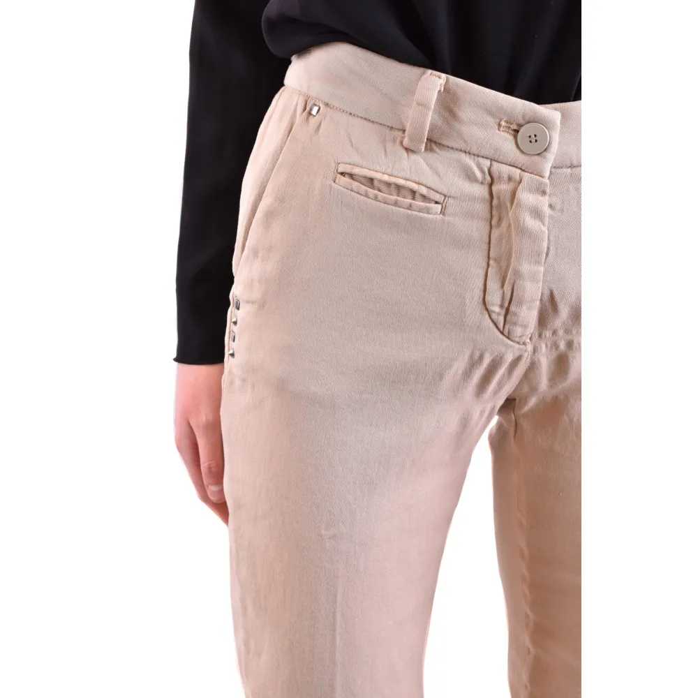 Pantaloni Mason's beige FEB022
