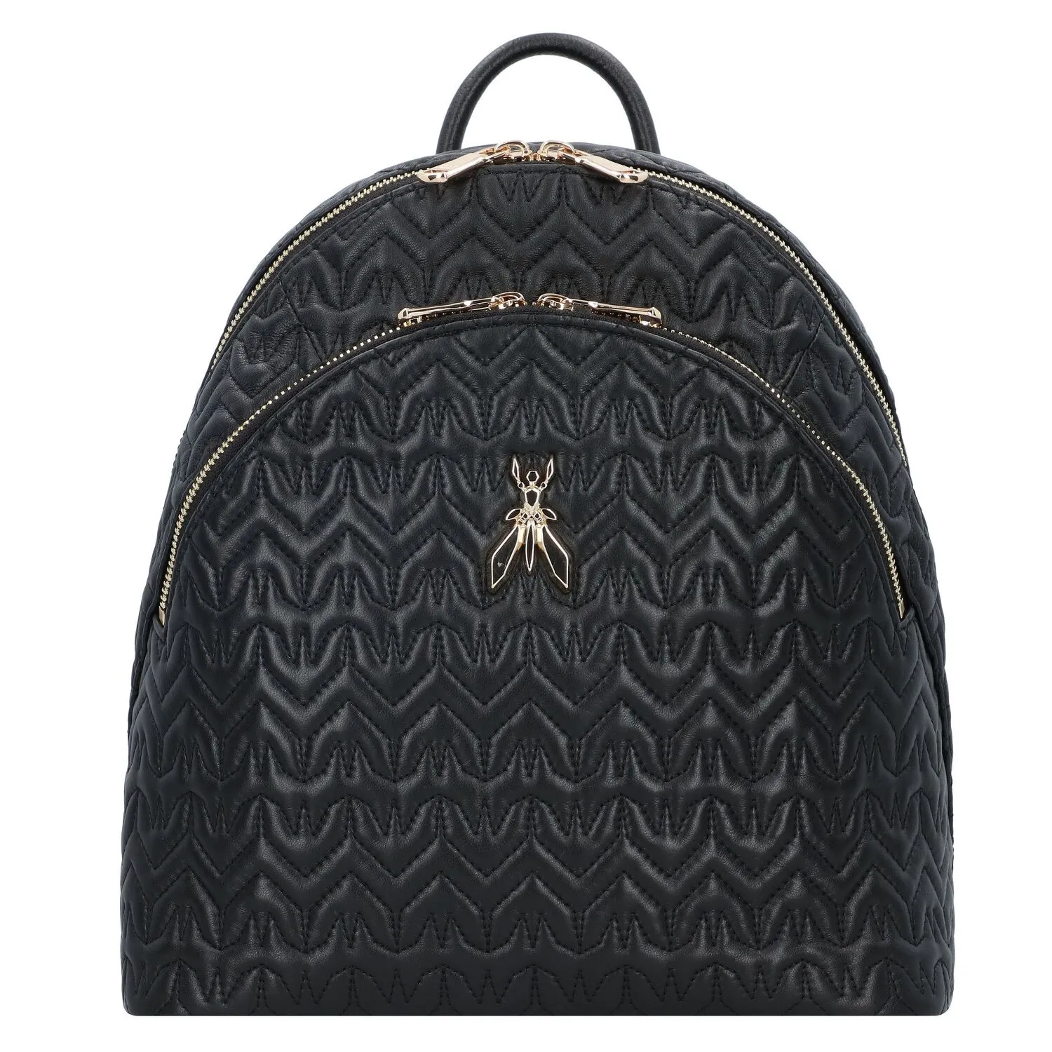 Patrizia Pepe Fly Monogram Matelassè Zaino da città Pelle 29 cm