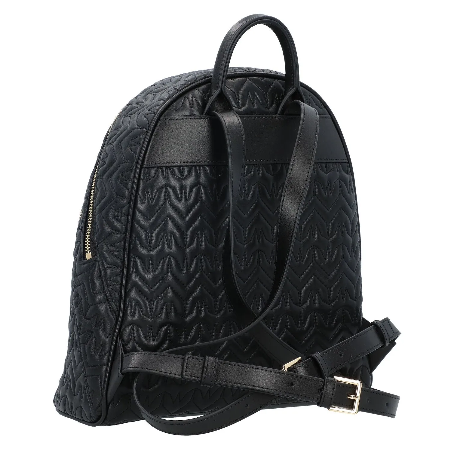 Patrizia Pepe Fly Monogram Matelassè Zaino da città Pelle 29 cm