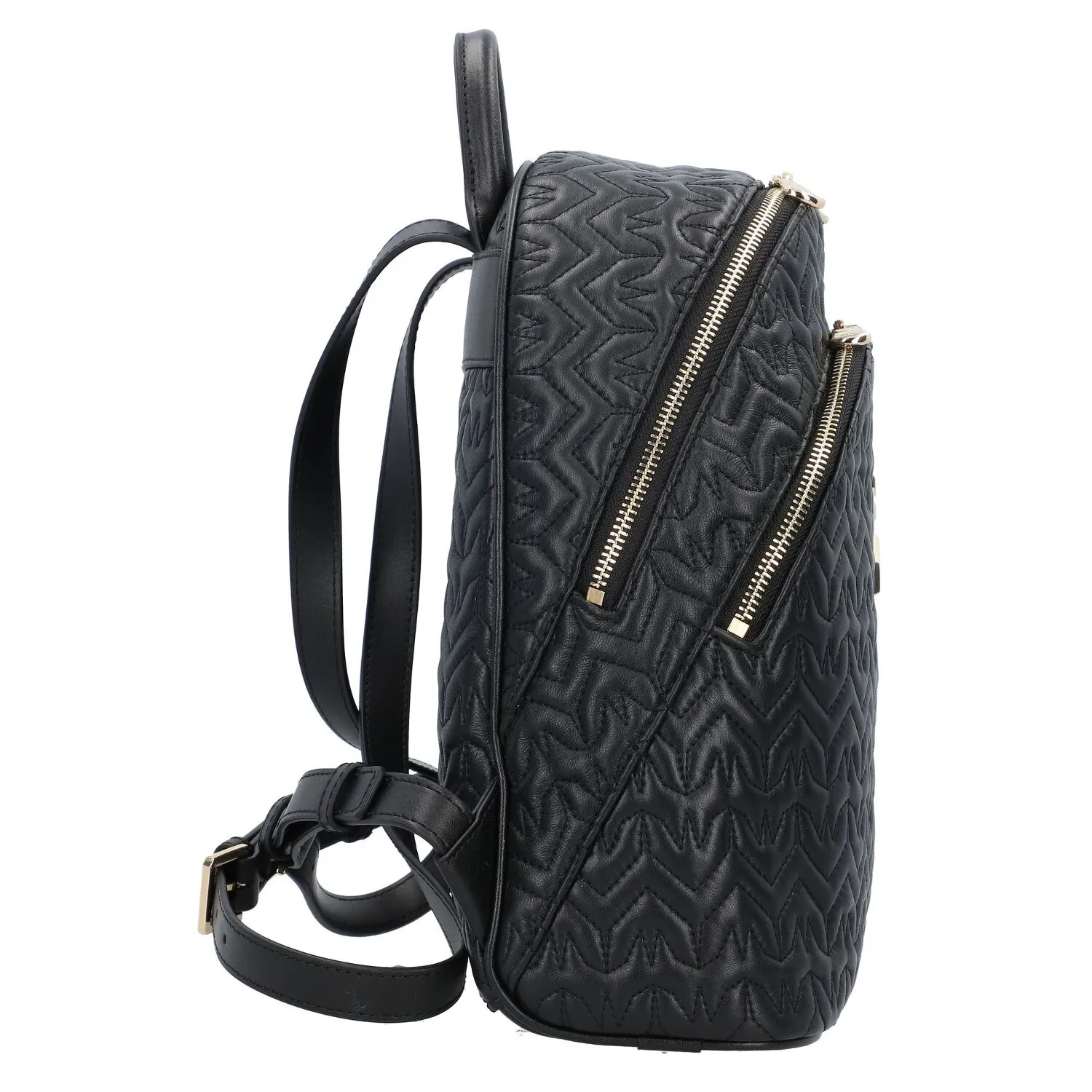Patrizia Pepe Fly Monogram Matelassè Zaino da città Pelle 29 cm