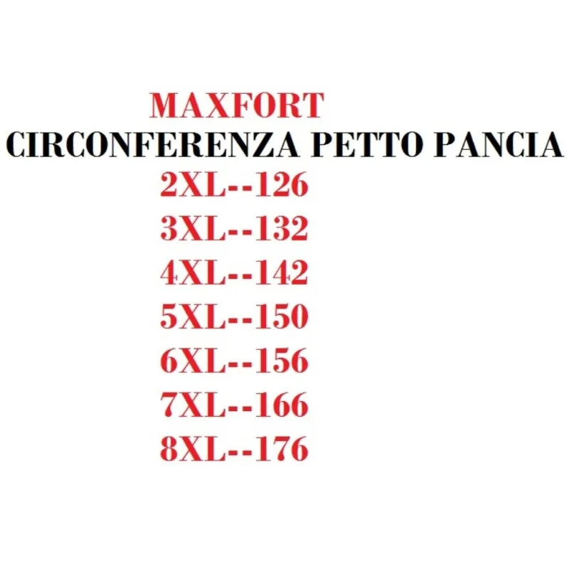 polo maxfort taglie forti uomo manica lunga 10001 nera