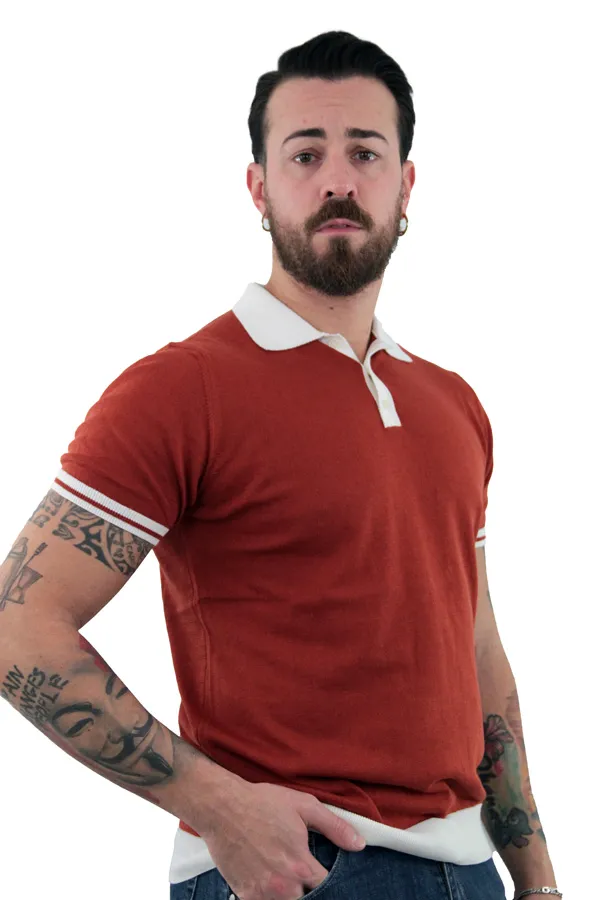 POLO ROGERS ARANCIONE 