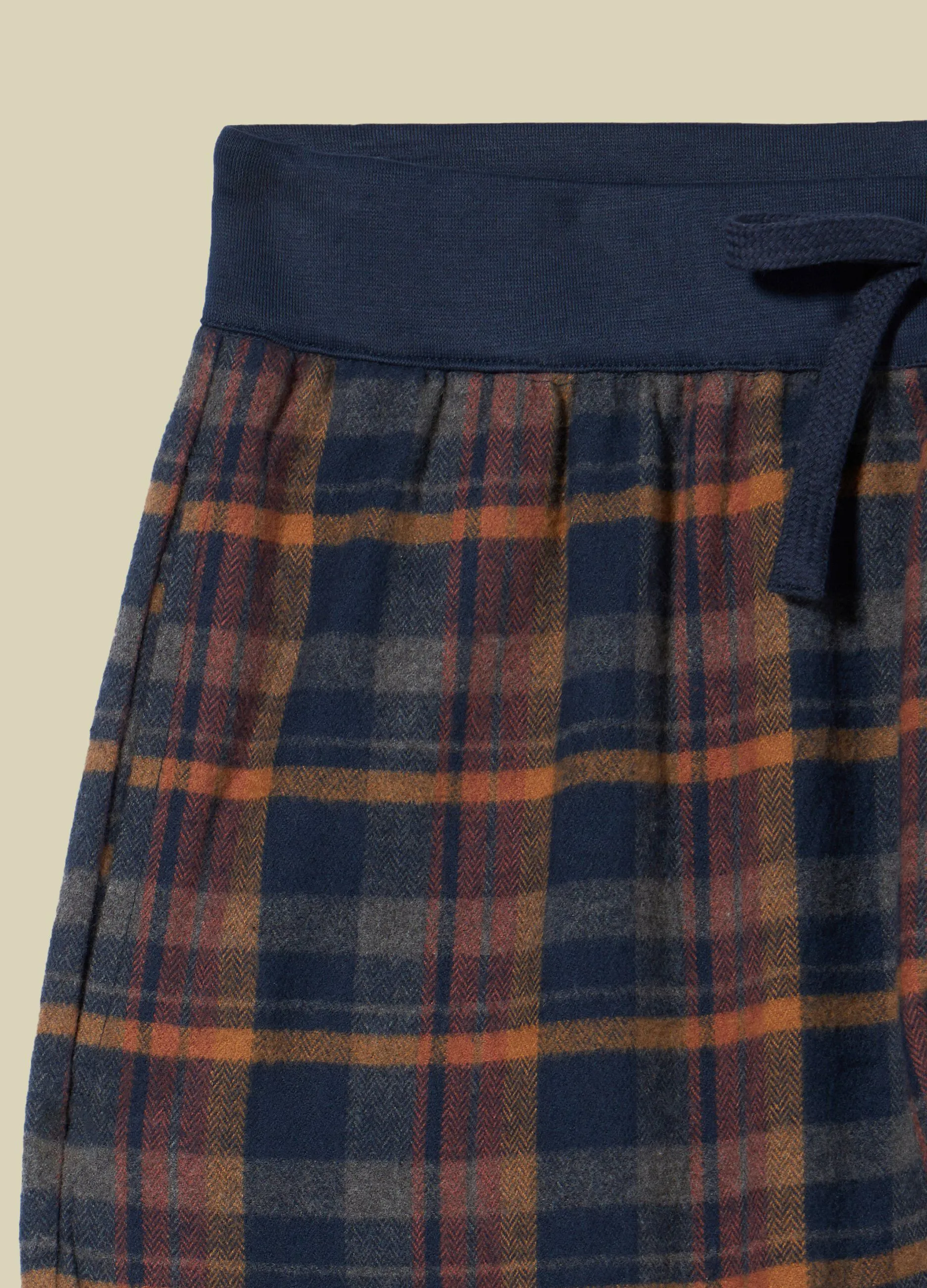 PRIVACY  Pantaloni lunghi pigiama in flanella uomo
