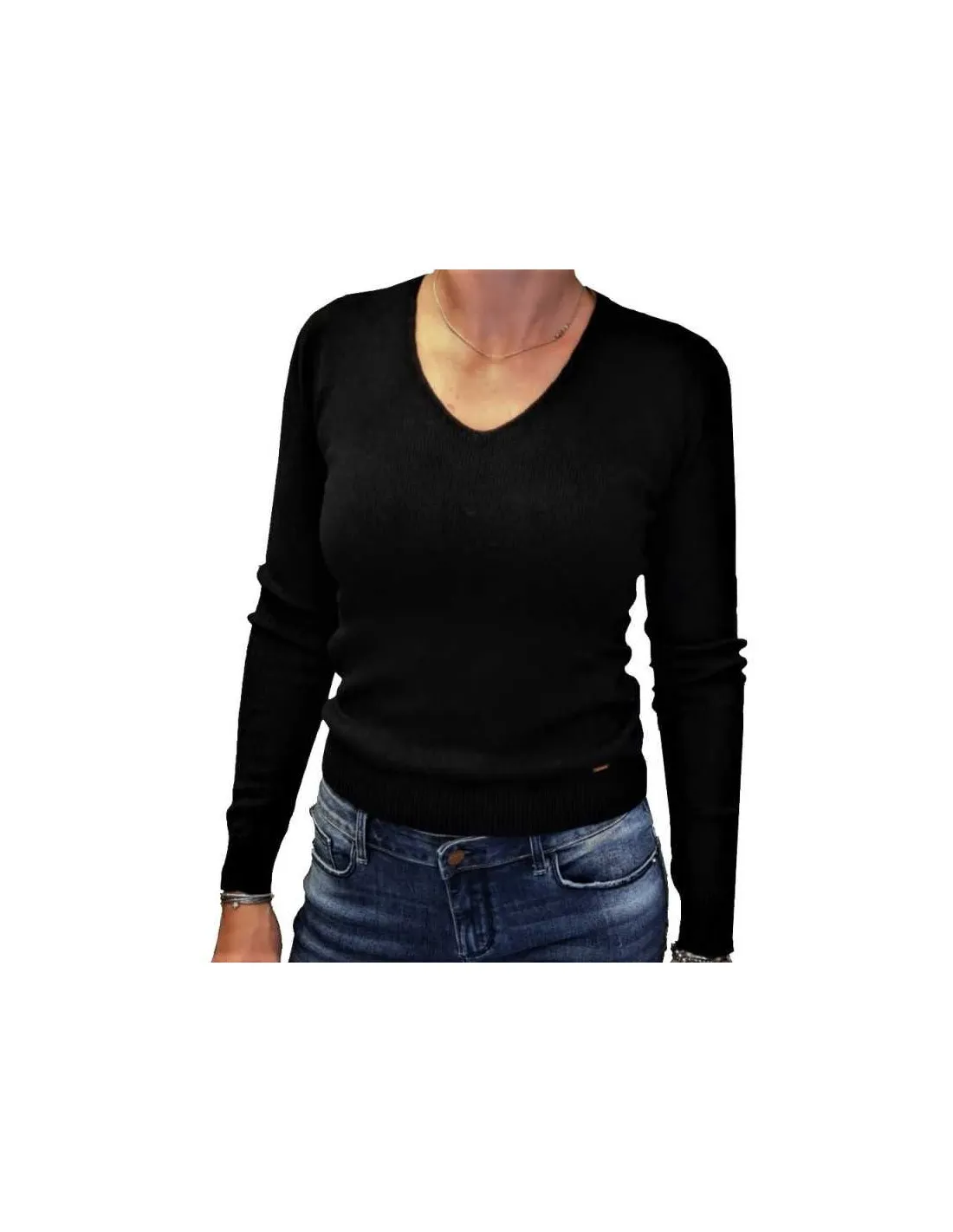 PULLOVER MIT V-AUSSCHNITT FRACOMINA