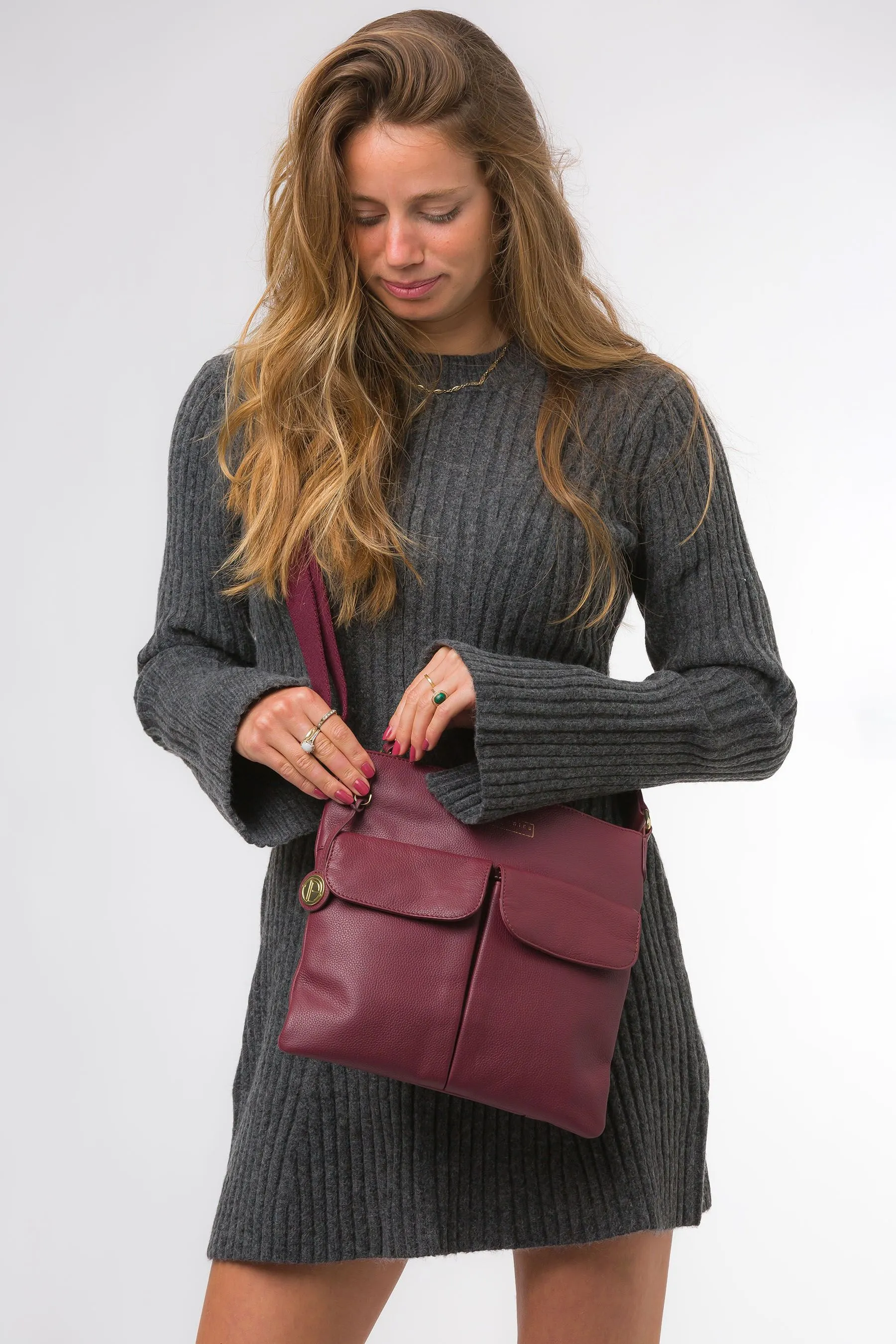 Pure Luxuries London - Soames - Borsa a tracolla in pelle    