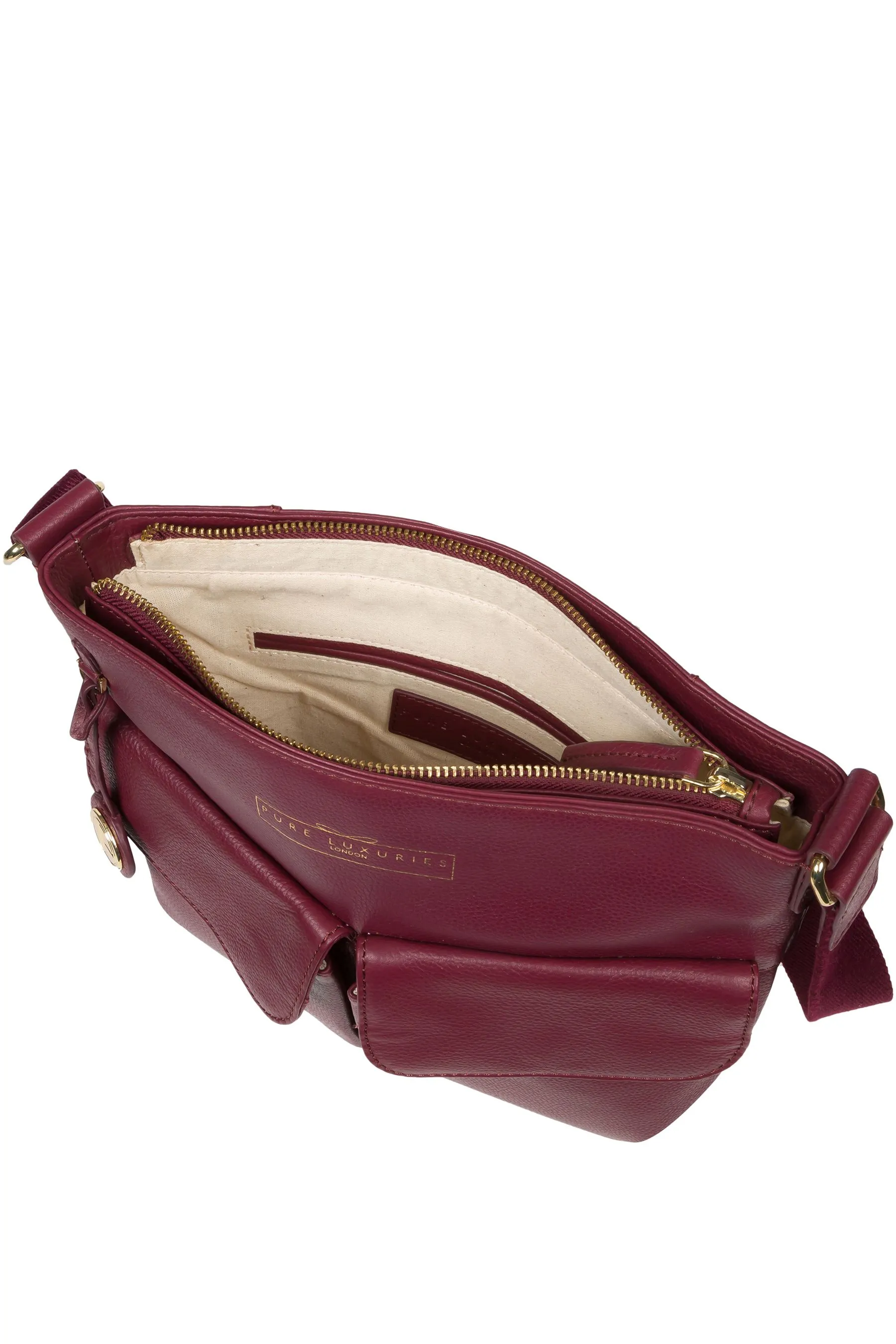Pure Luxuries London - Soames - Borsa a tracolla in pelle    