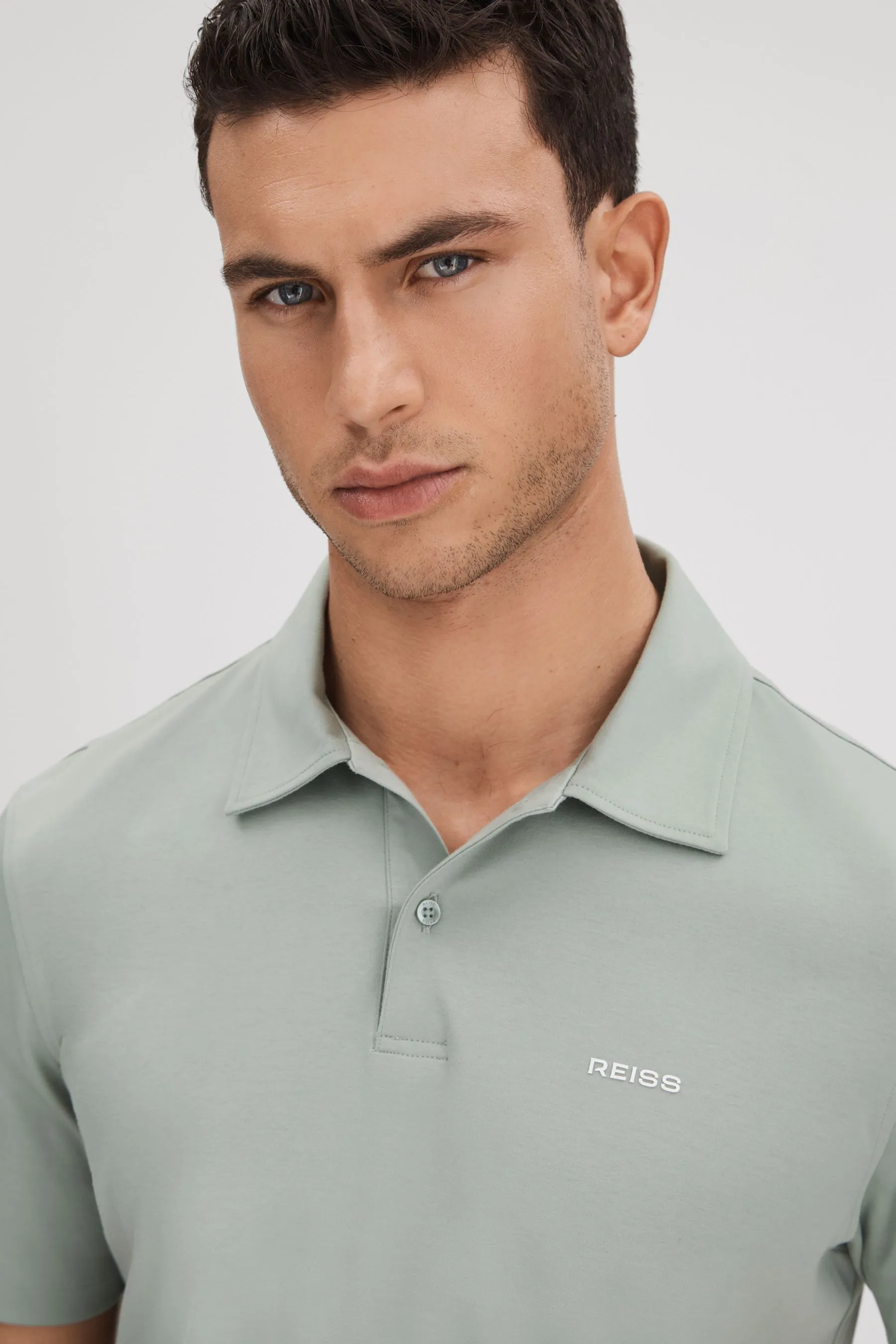 Reiss Owens - Vestibilità attillata / Slim - Polo in cotone    