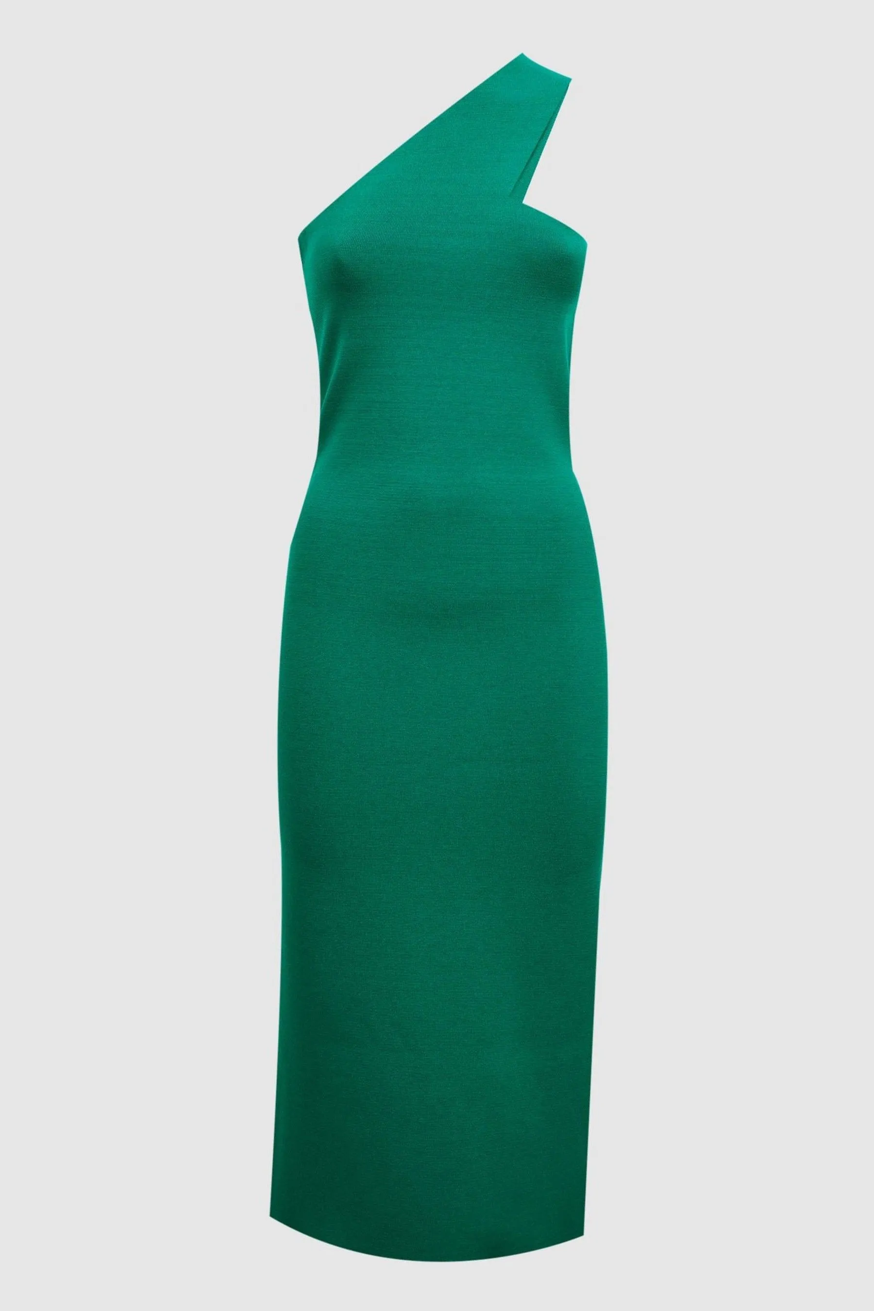 Ristampa lola - Abito midi monospalla in maglia aderente    