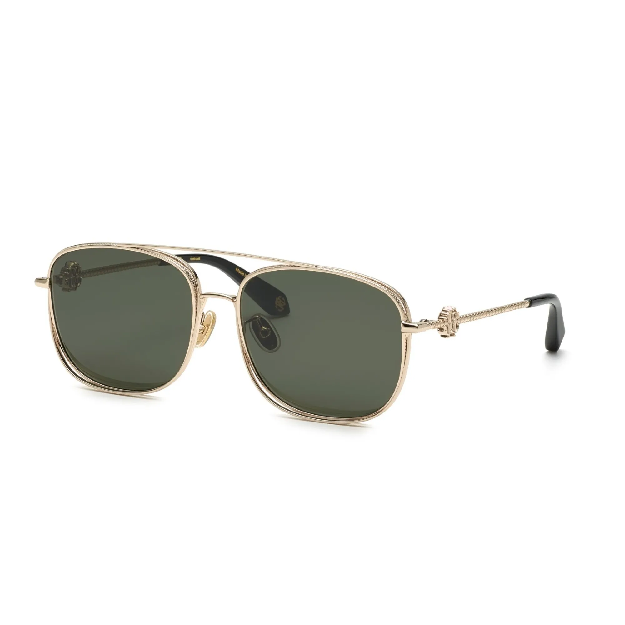   Roberto Cavalli SRC059M - 0594 Oro Chiaro Lucido | Occhiale Da Sole Donna 