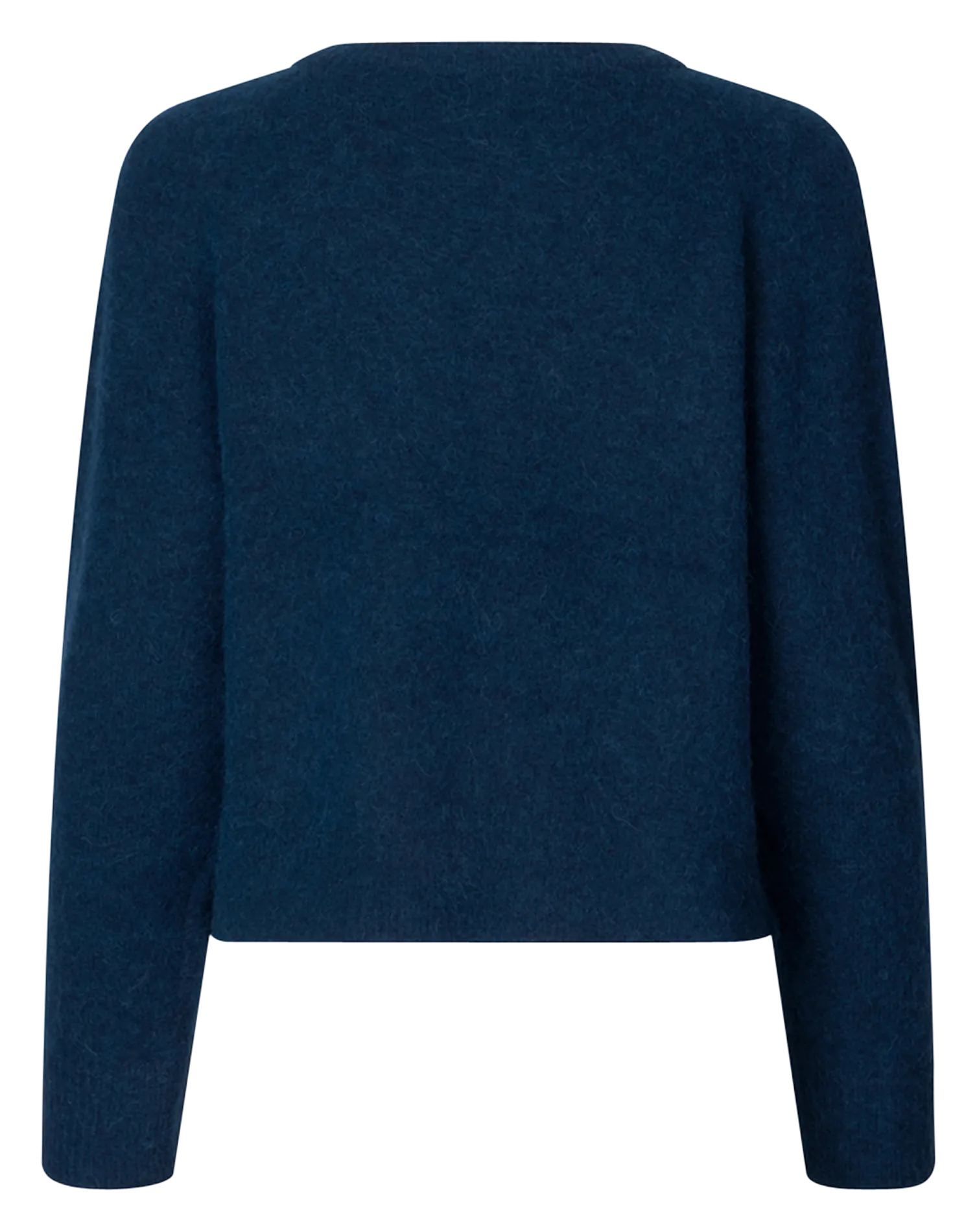  SAMSOE SAMSOE   Maglione scollo tondo in misto lana | Blu