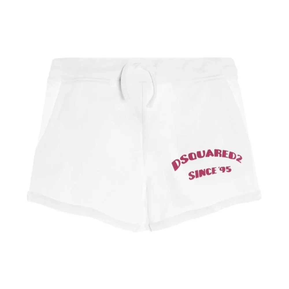  SHORTS DSQUARED. BIANCO 