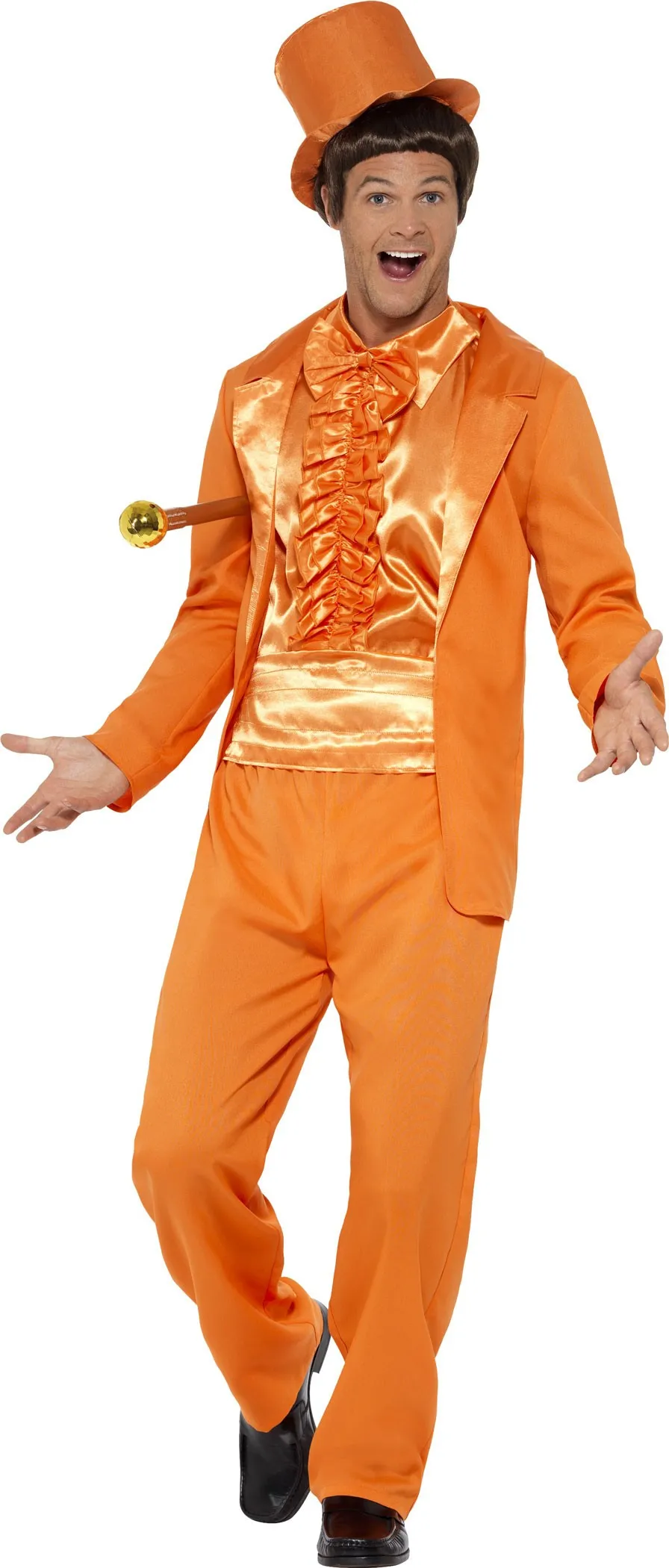 Smoking costume arancione