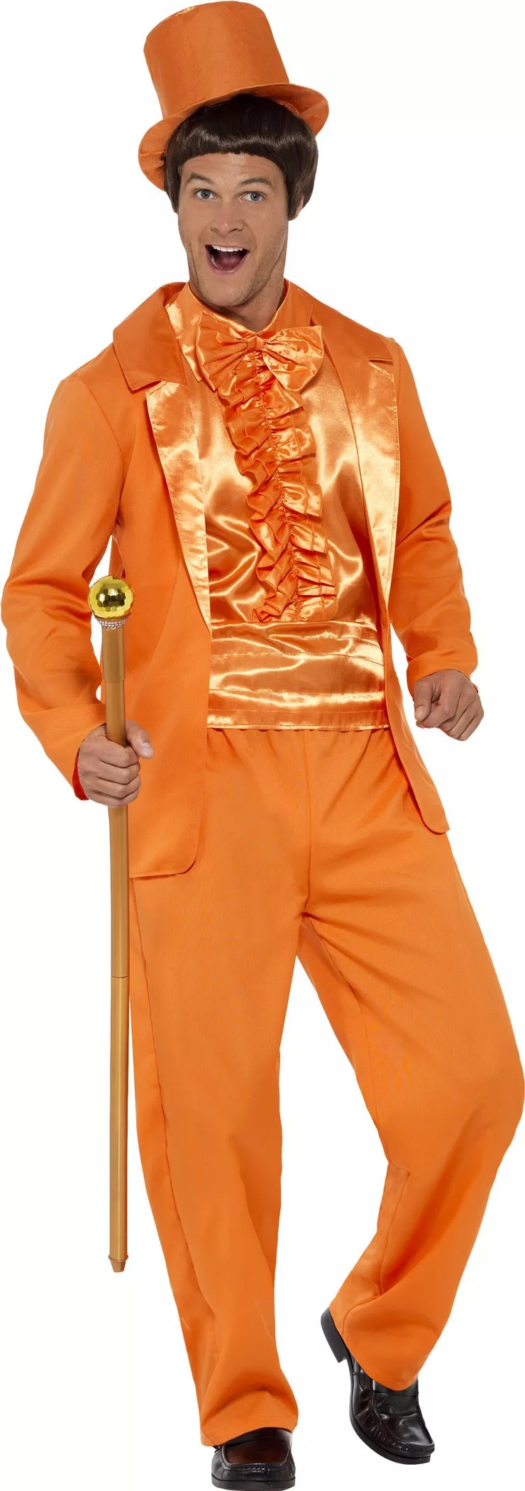 Smoking costume arancione