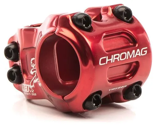 Stelo MTB Chromag HiFi V2 31,8 mm 0 rosso