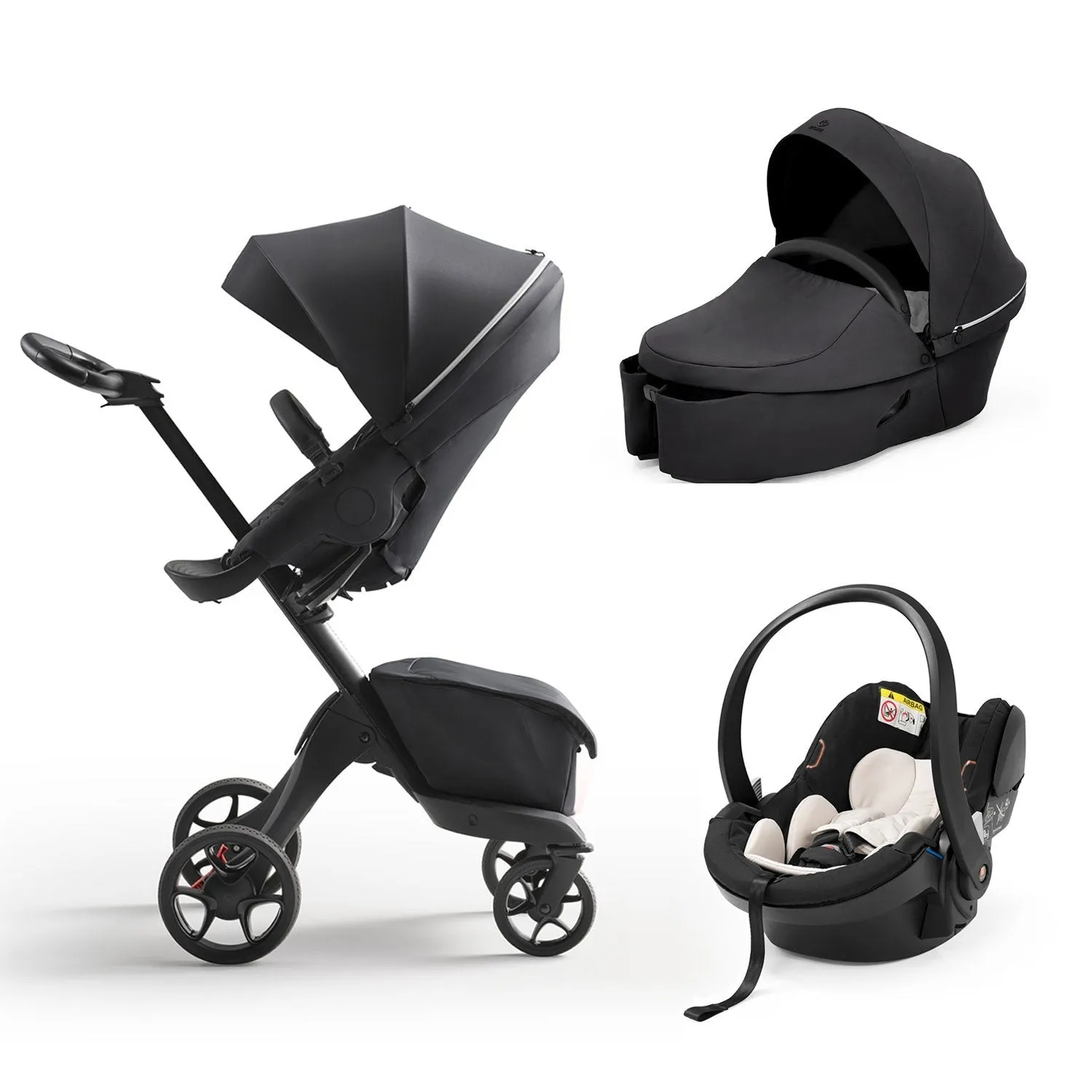 STOKKE - Trio NEW XPLORY X Completo con seggiolino auto Izi Go Modular X1 ISize