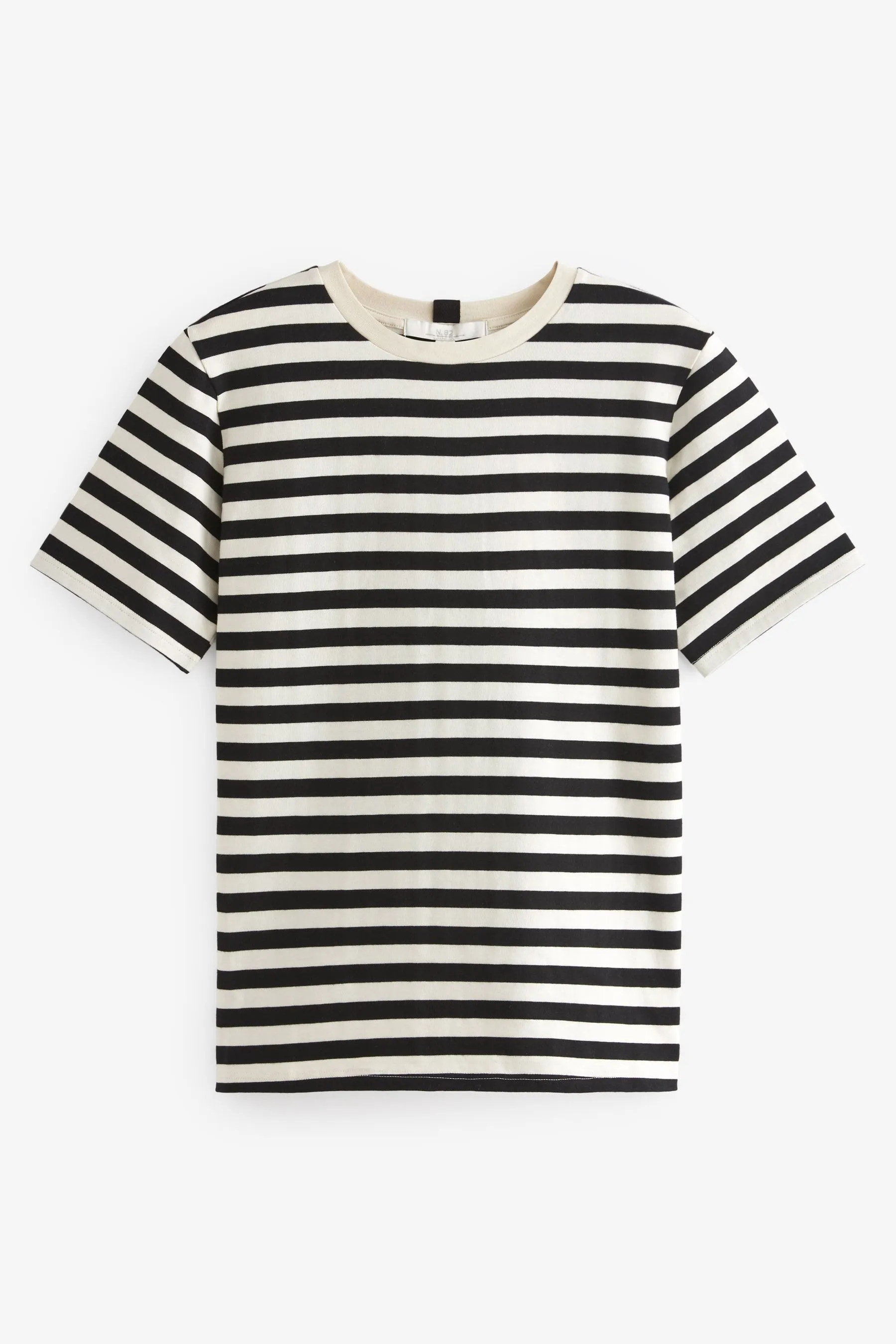 T-shirt con Manica corta Girocollo pesante    