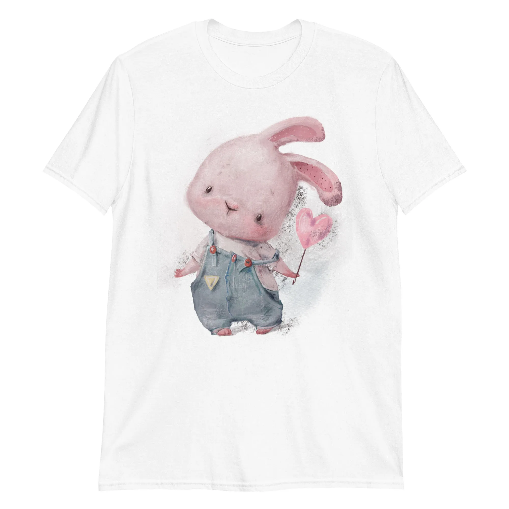 T-shirt unisex con coniglietto