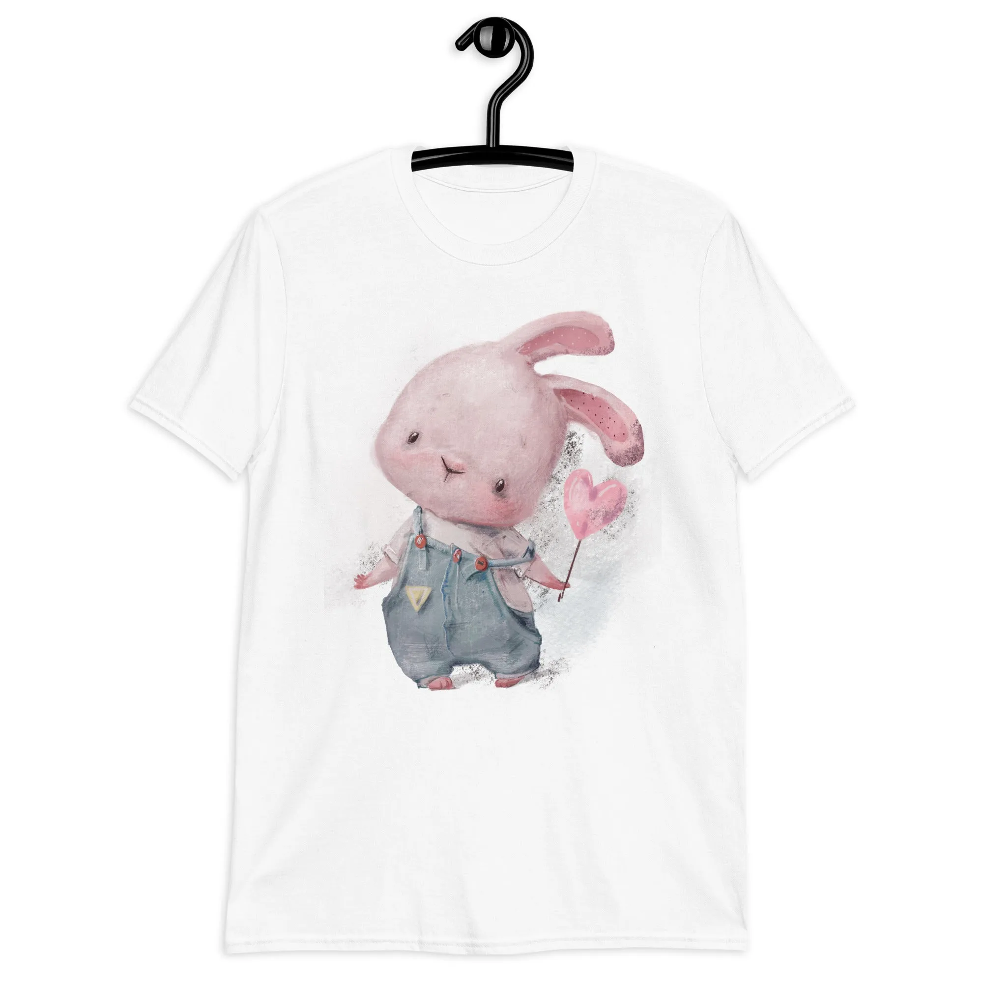 T-shirt unisex con coniglietto