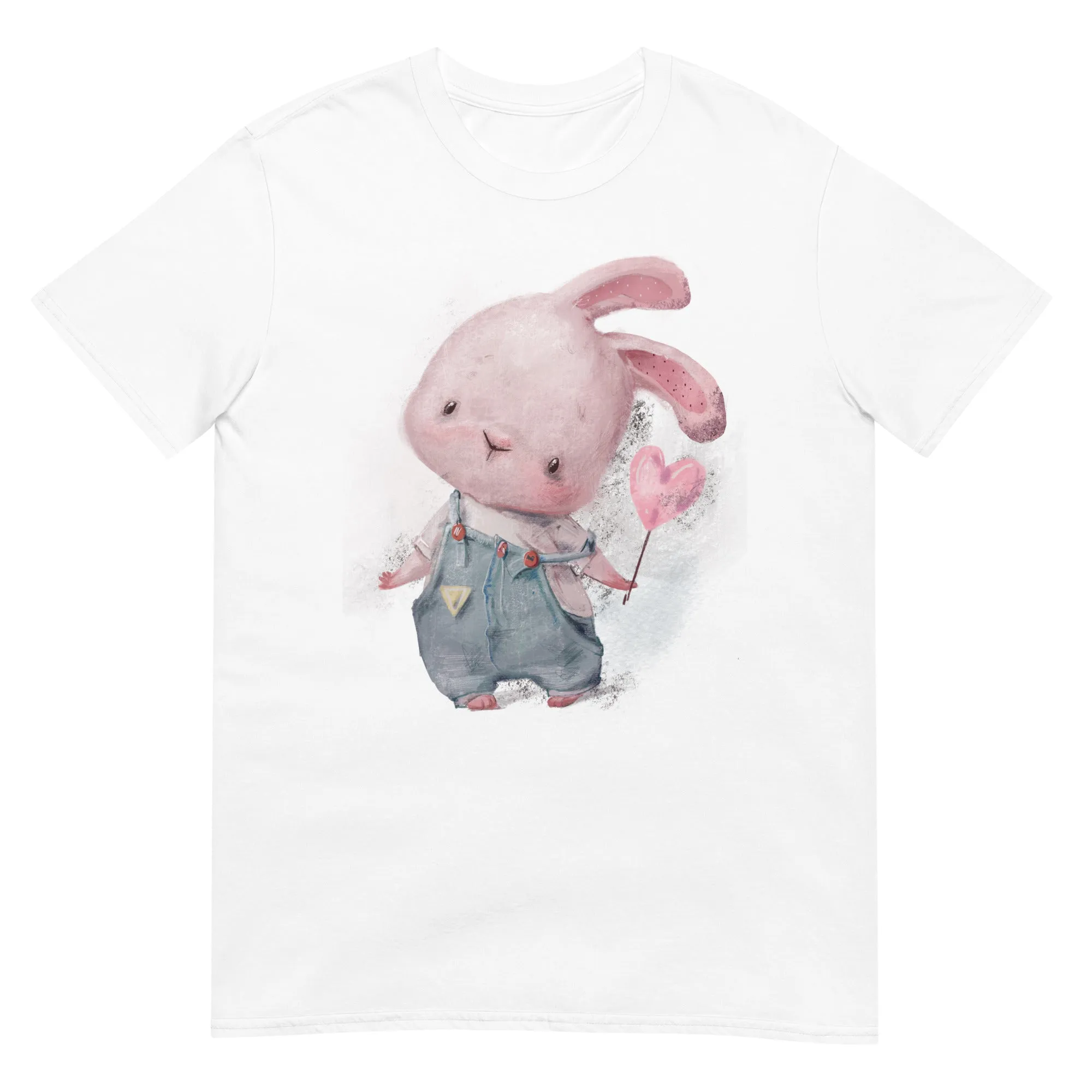 T-shirt unisex con coniglietto